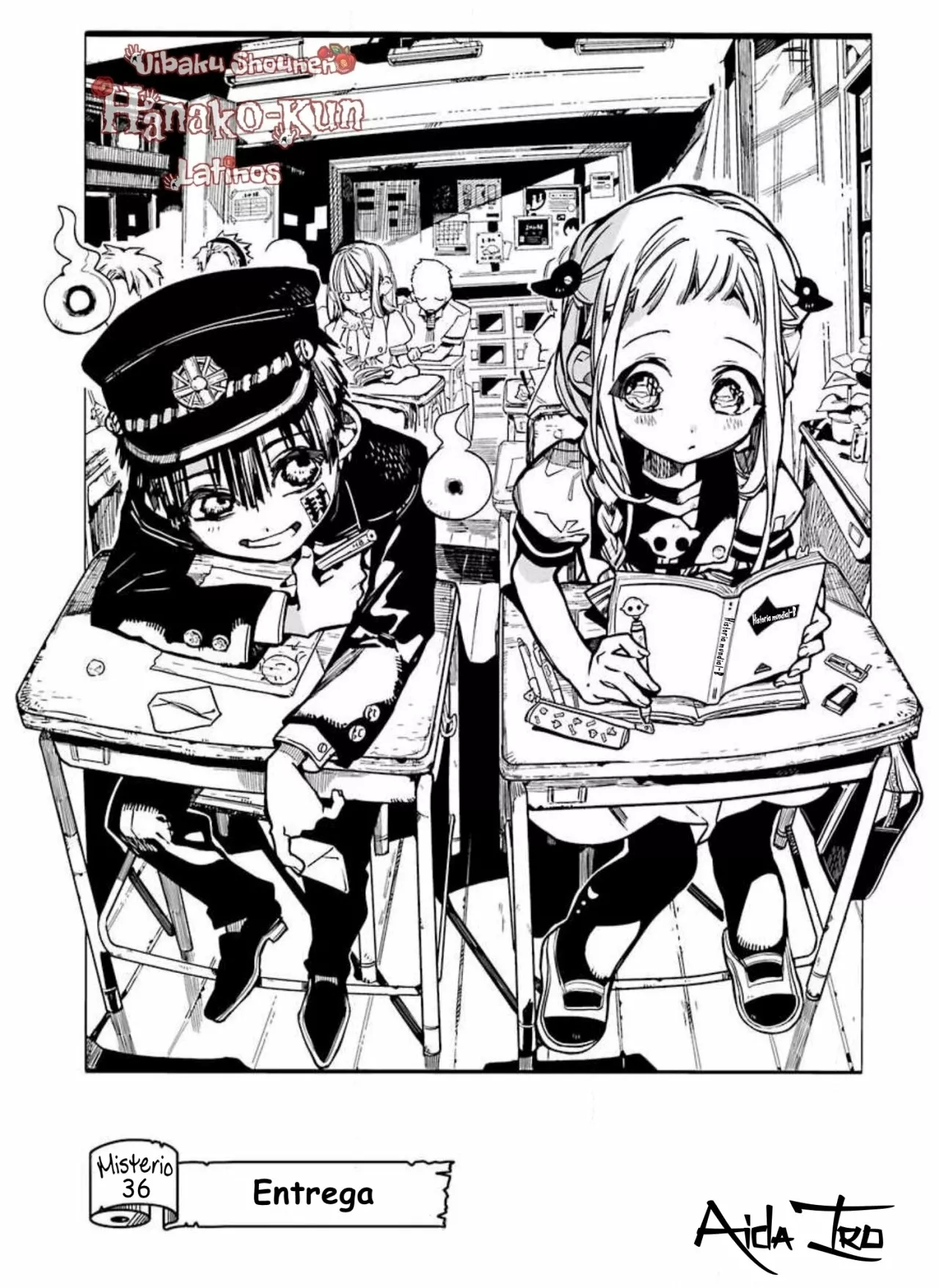 Página 8 — Jibaku Shounen Hanako-kun Capítulo 36