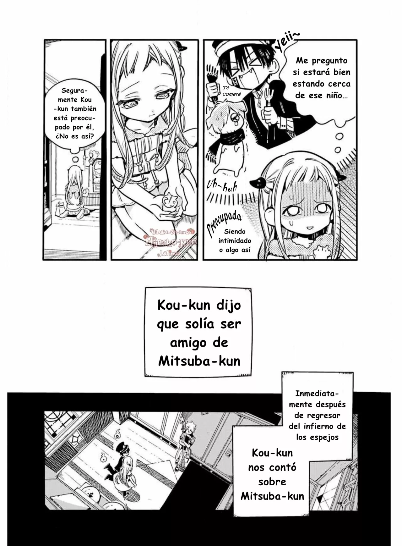Página 12 — Jibaku Shounen Hanako-kun Capítulo 36