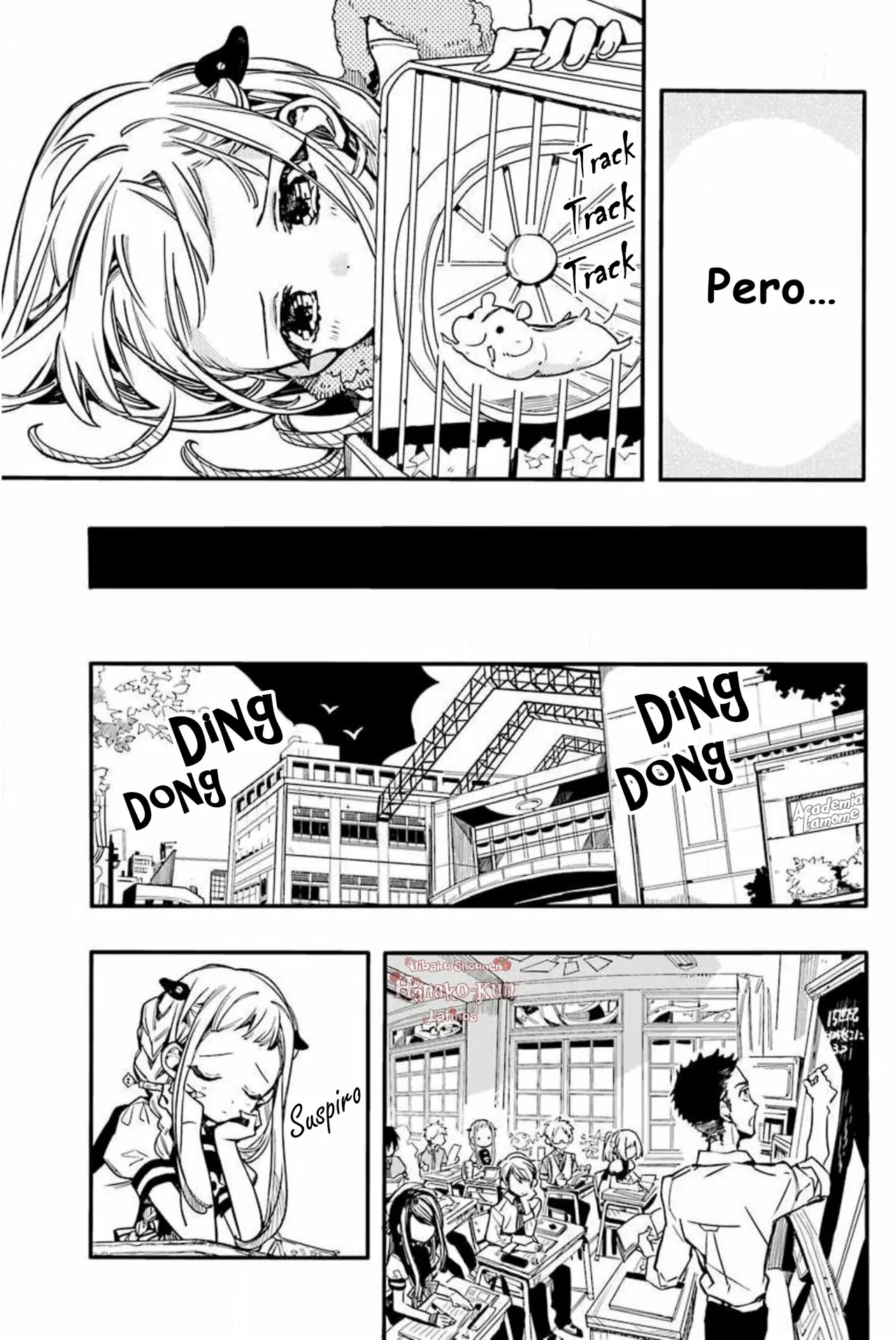 Página 16 — Jibaku Shounen Hanako-kun Capítulo 36