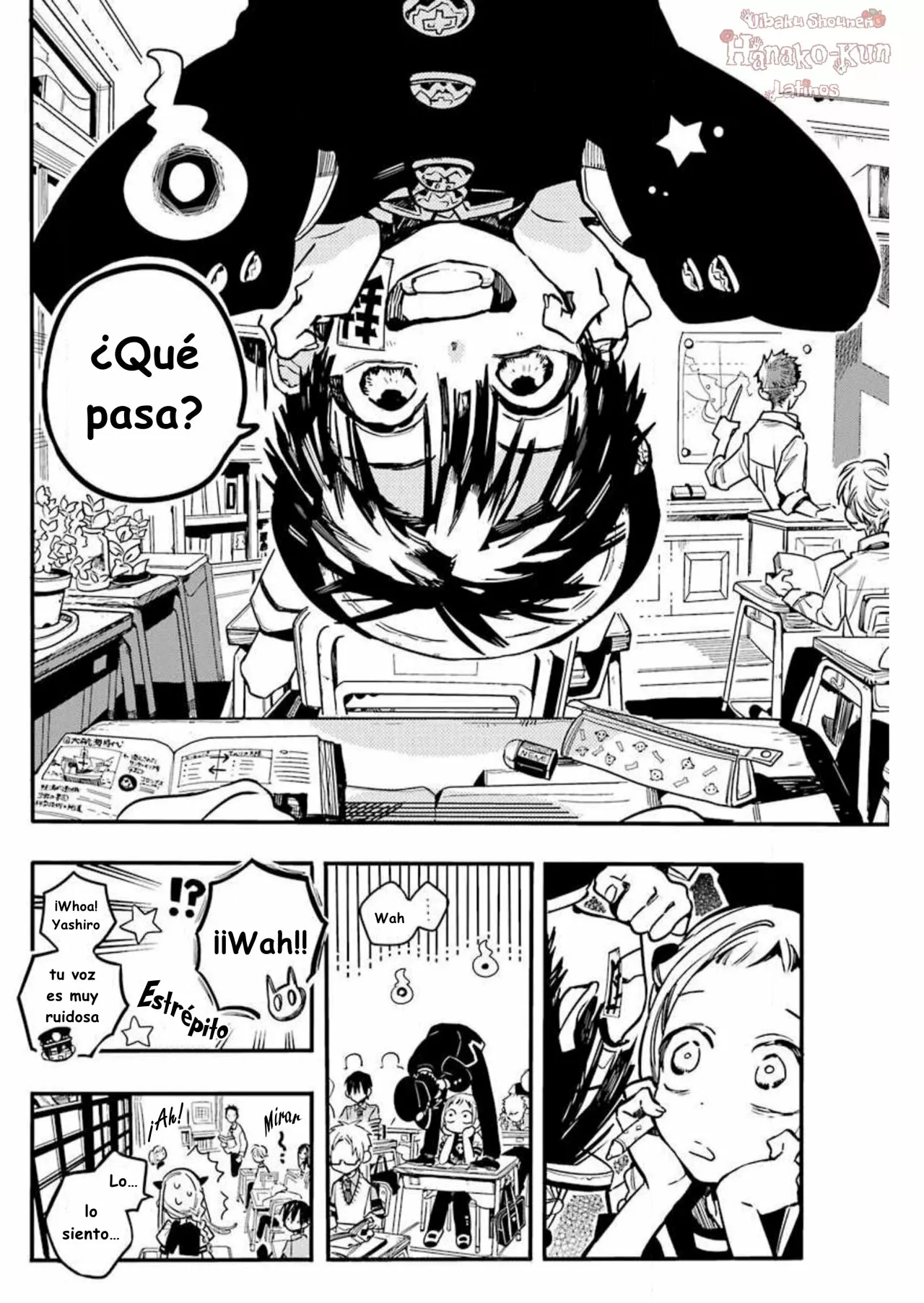 Página 17 — Jibaku Shounen Hanako-kun Capítulo 36