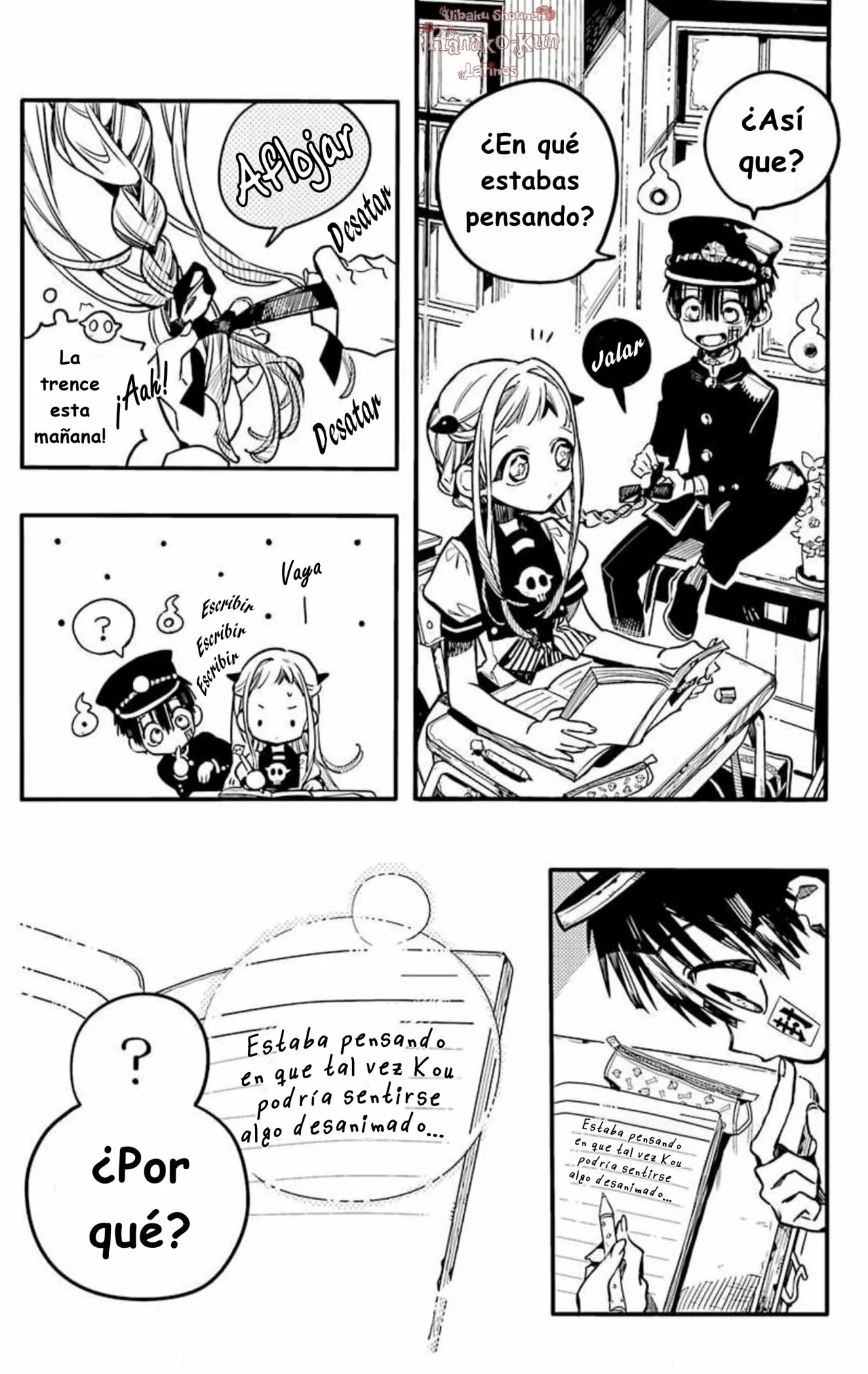 Página 19 — Jibaku Shounen Hanako-kun Capítulo 36