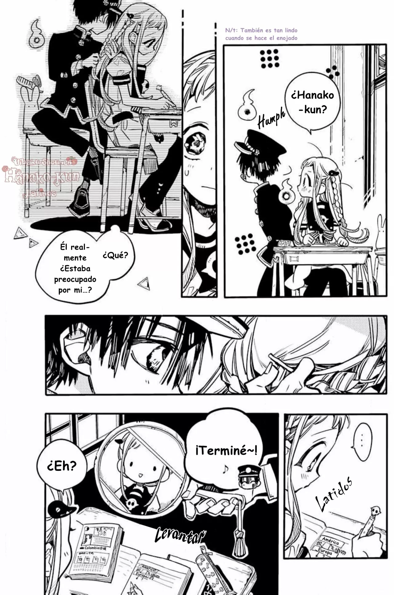 Página 24 — Jibaku Shounen Hanako-kun Capítulo 36