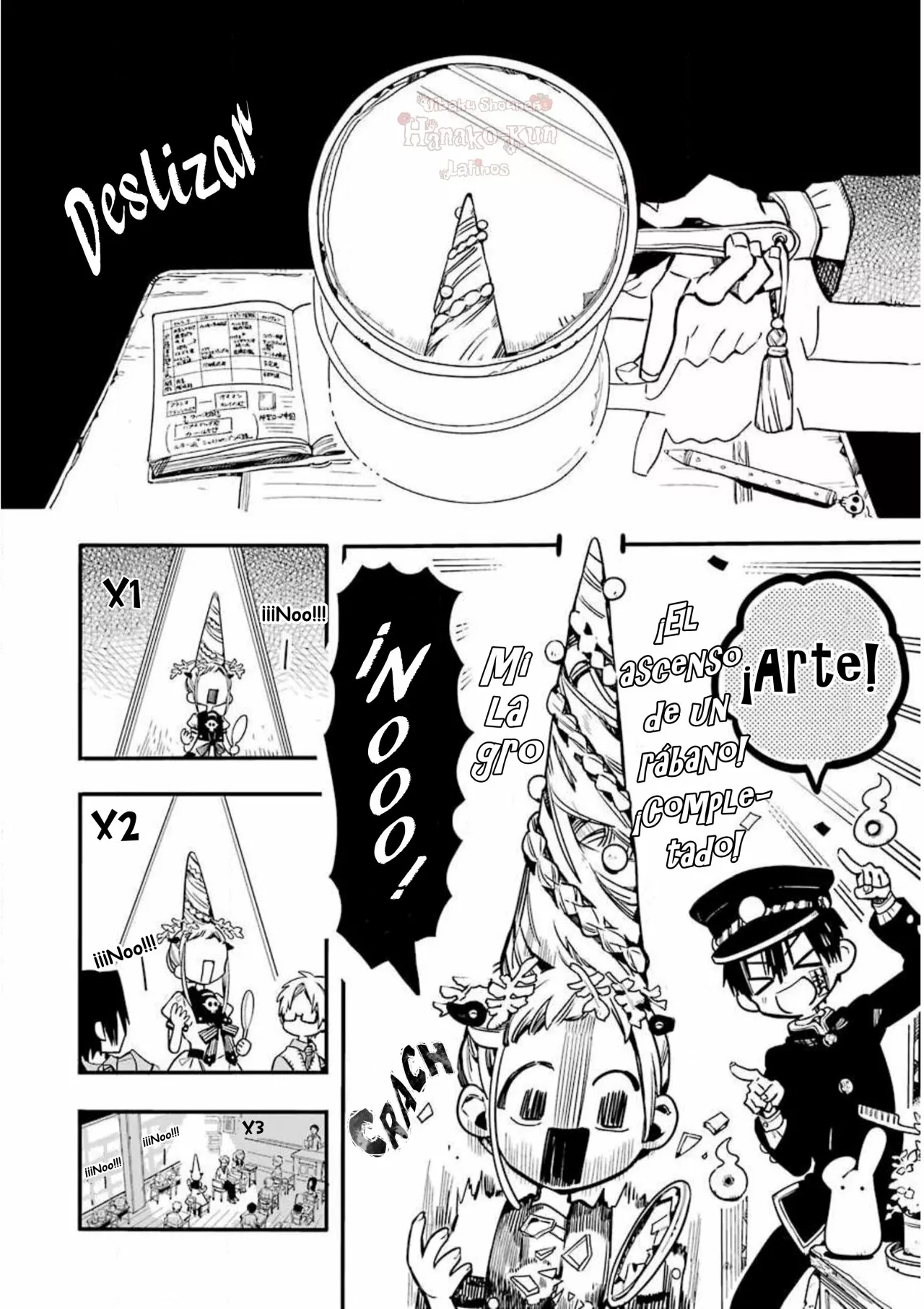 Página 25 — Jibaku Shounen Hanako-kun Capítulo 36