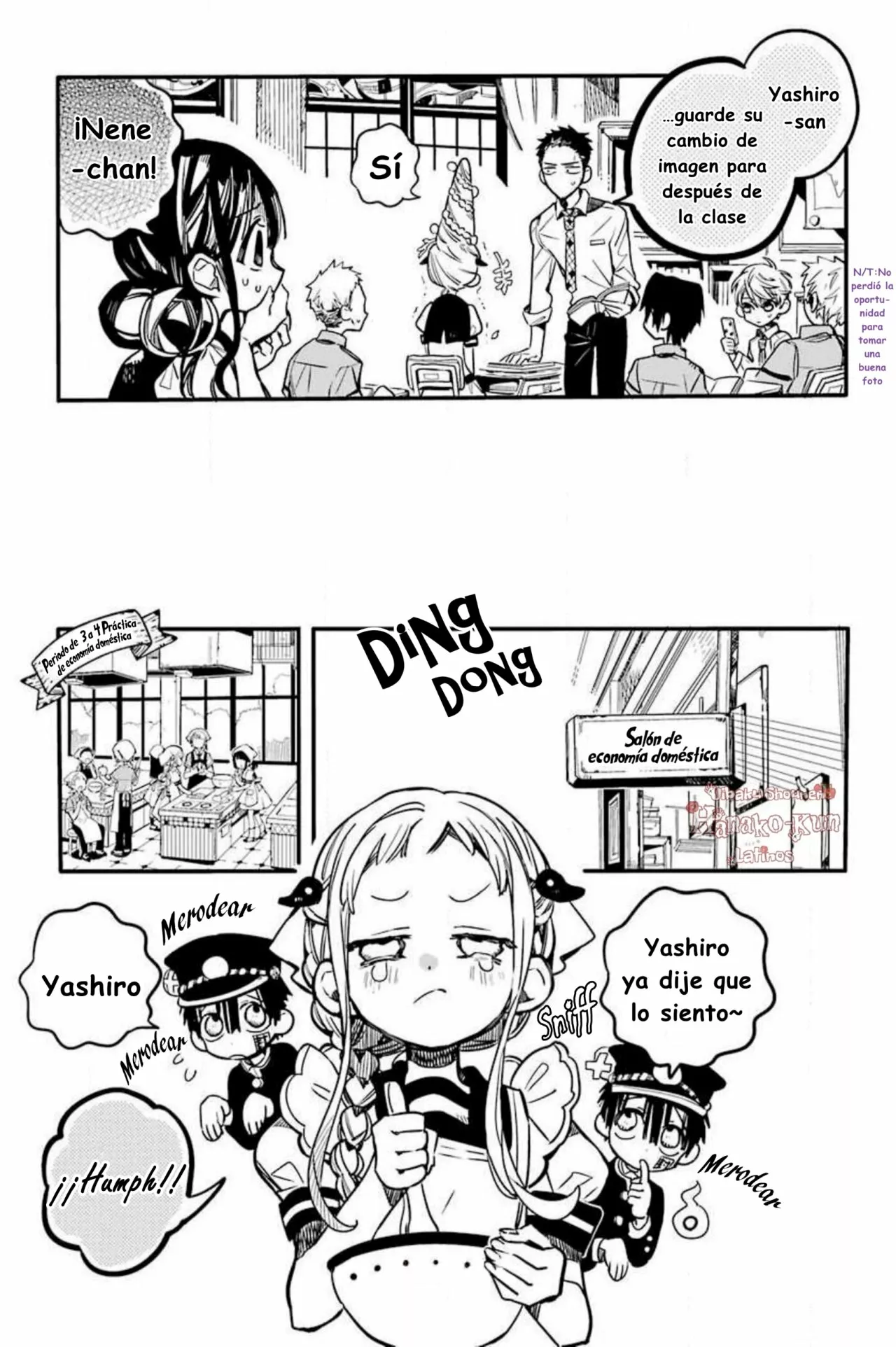 Página 26 — Jibaku Shounen Hanako-kun Capítulo 36