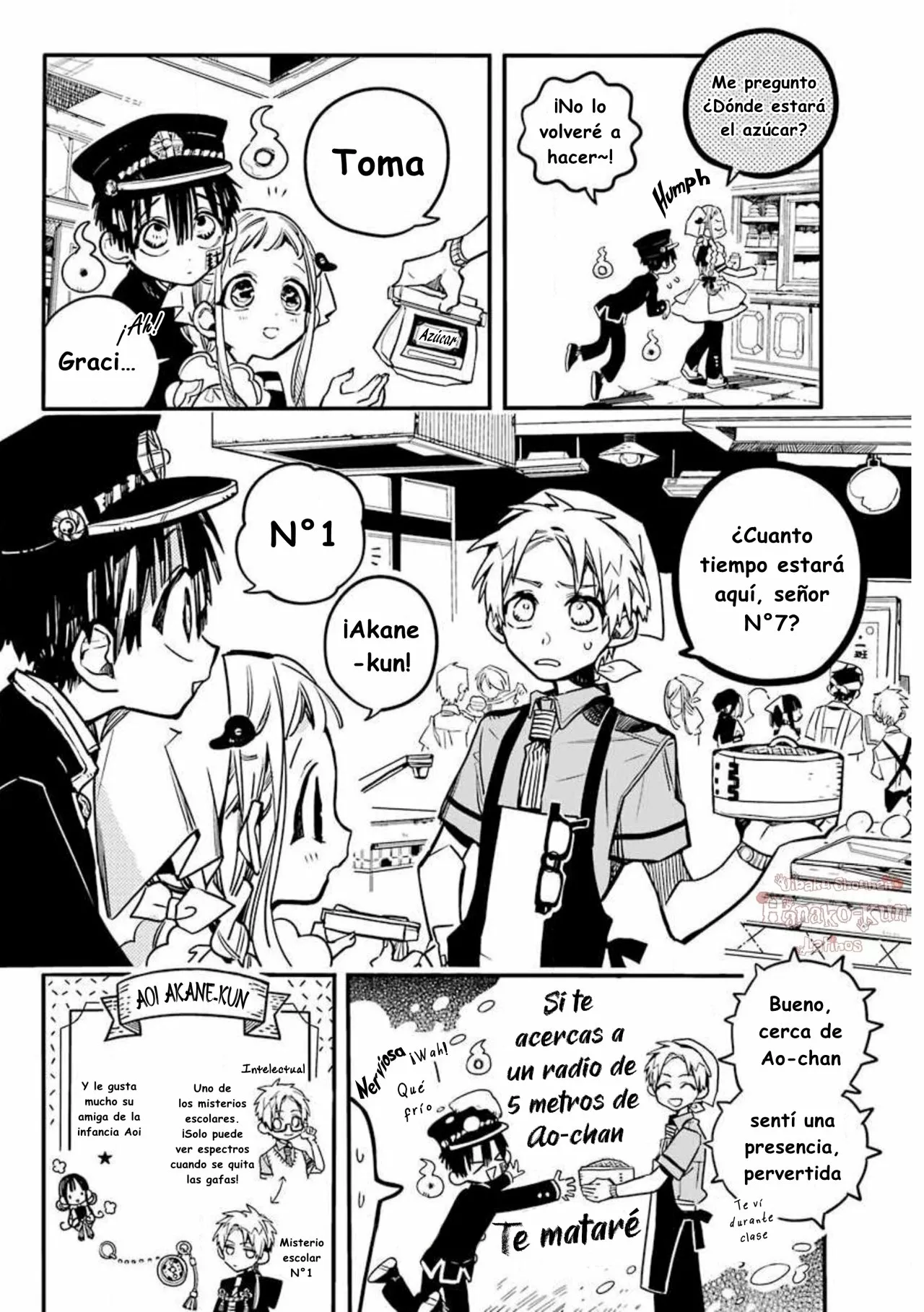 Página 27 — Jibaku Shounen Hanako-kun Capítulo 36