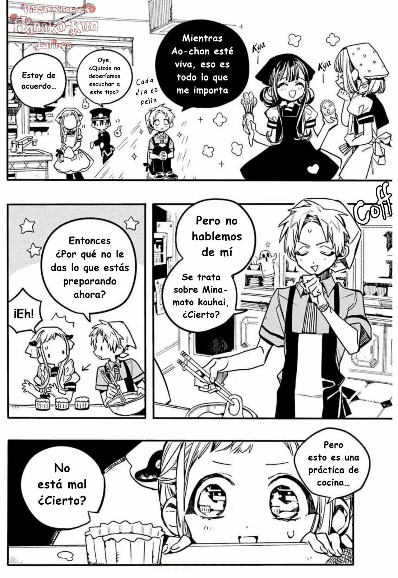 Página 29 — Jibaku Shounen Hanako-kun Capítulo 36