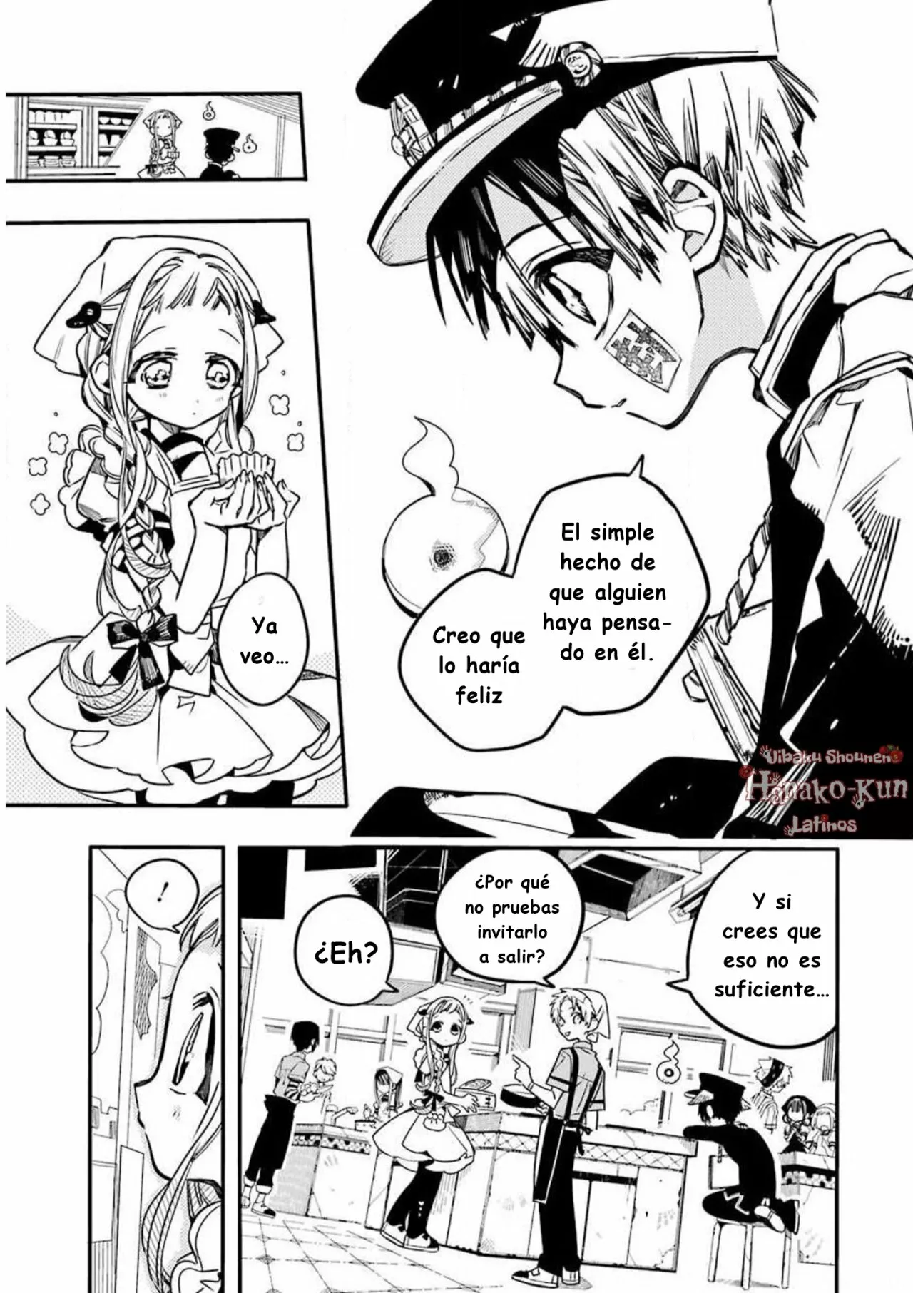 Página 30 — Jibaku Shounen Hanako-kun Capítulo 36