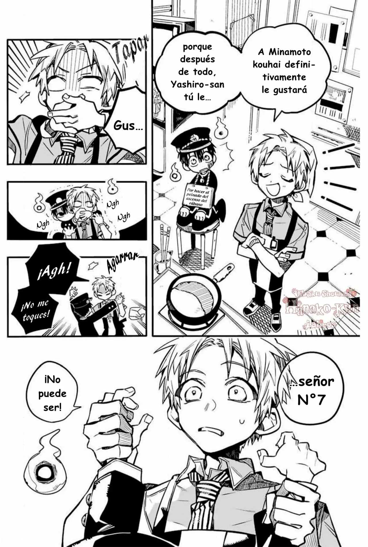 Página 31 — Jibaku Shounen Hanako-kun Capítulo 36