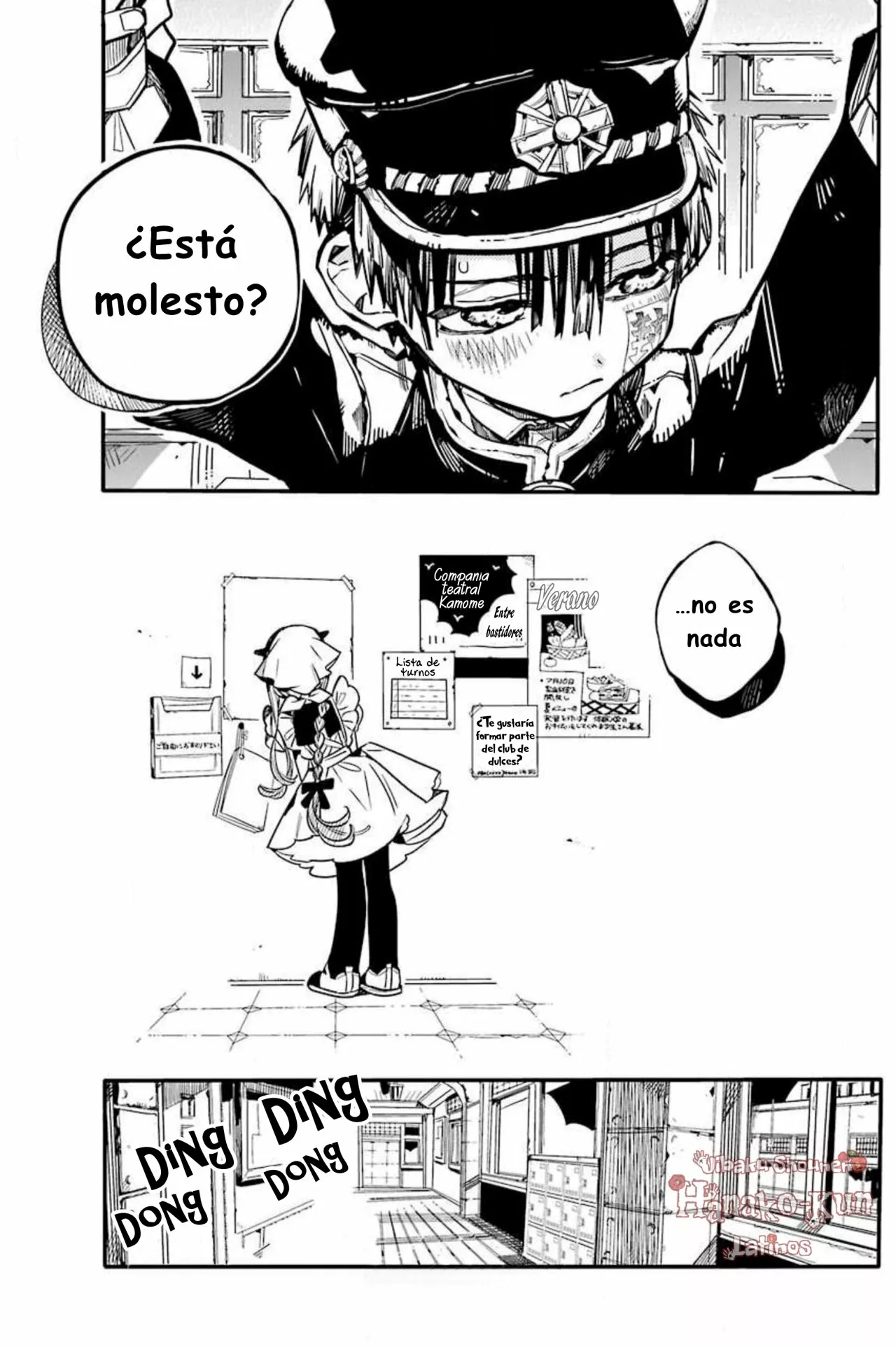 Página 32 — Jibaku Shounen Hanako-kun Capítulo 36