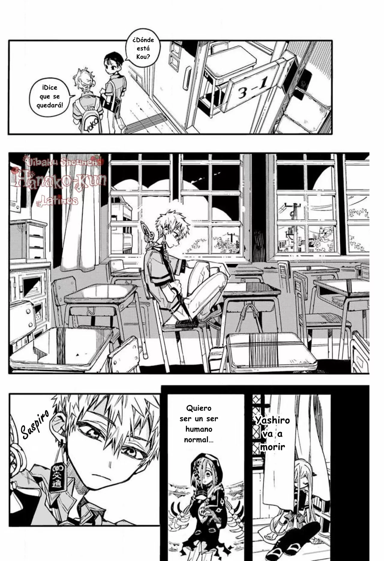 Página 33 — Jibaku Shounen Hanako-kun Capítulo 36
