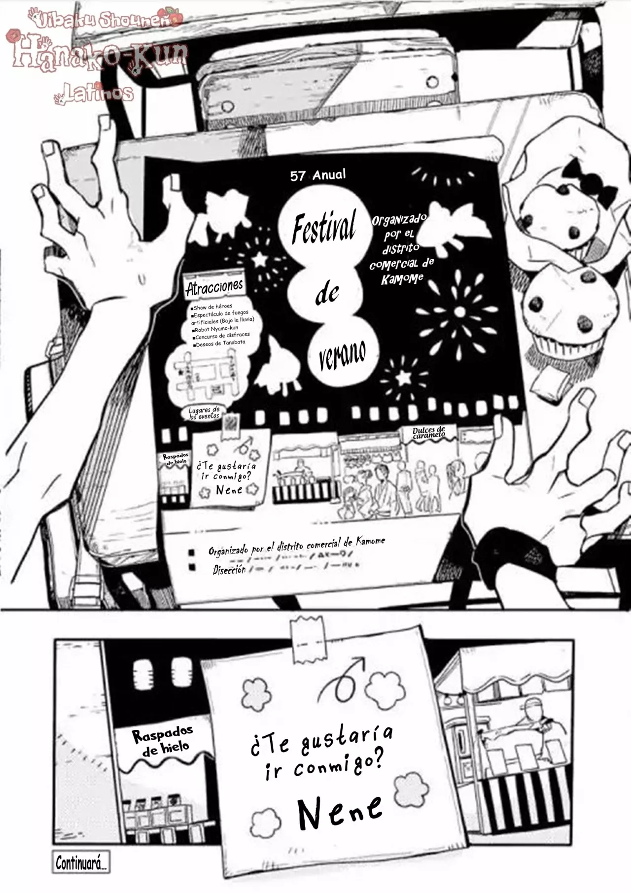 Página 39 — Jibaku Shounen Hanako-kun Capítulo 36