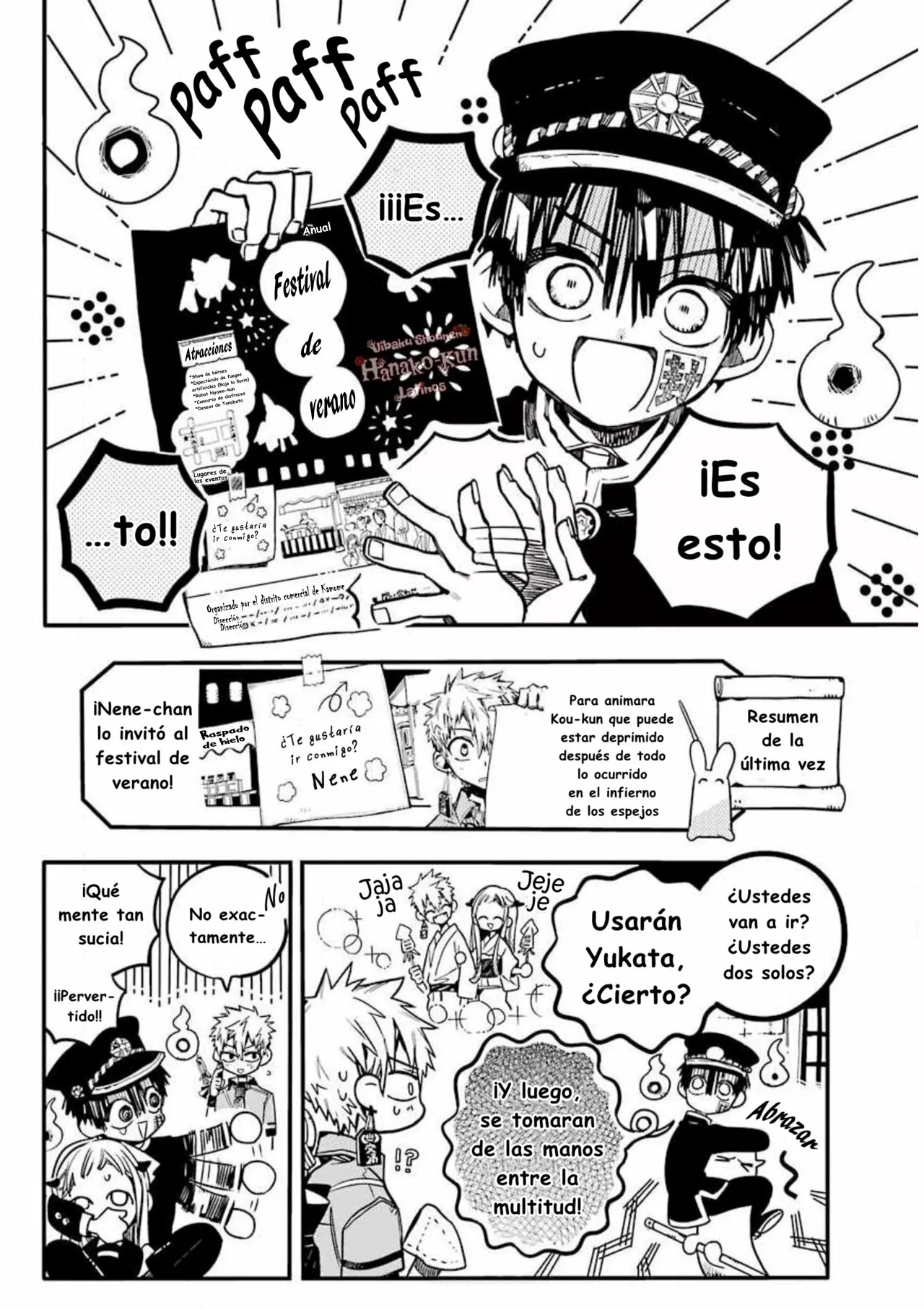 Página 5 — Jibaku Shounen Hanako-kun Capítulo 37