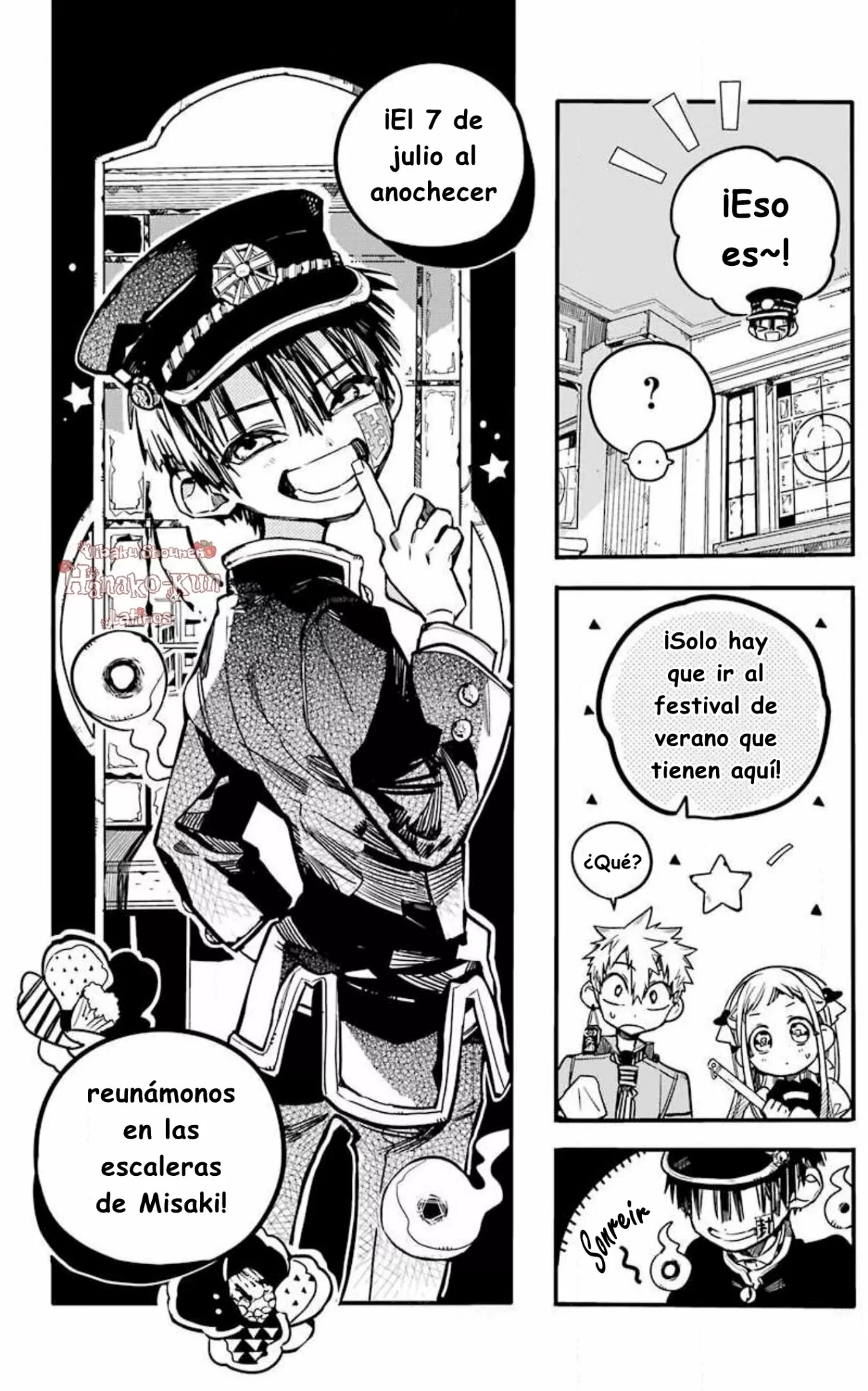Página 7 — Jibaku Shounen Hanako-kun Capítulo 37