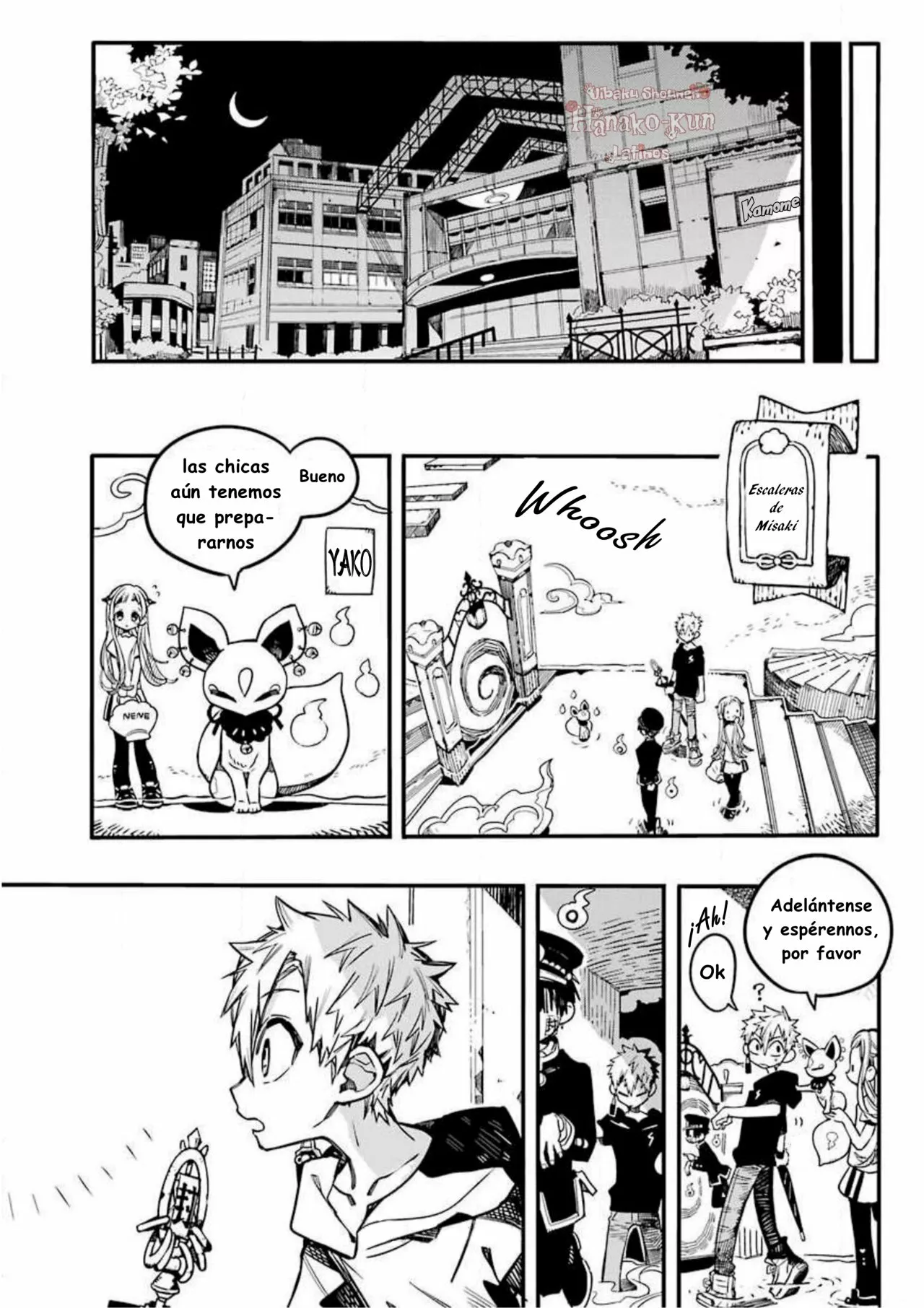 Página 8 — Jibaku Shounen Hanako-kun Capítulo 37