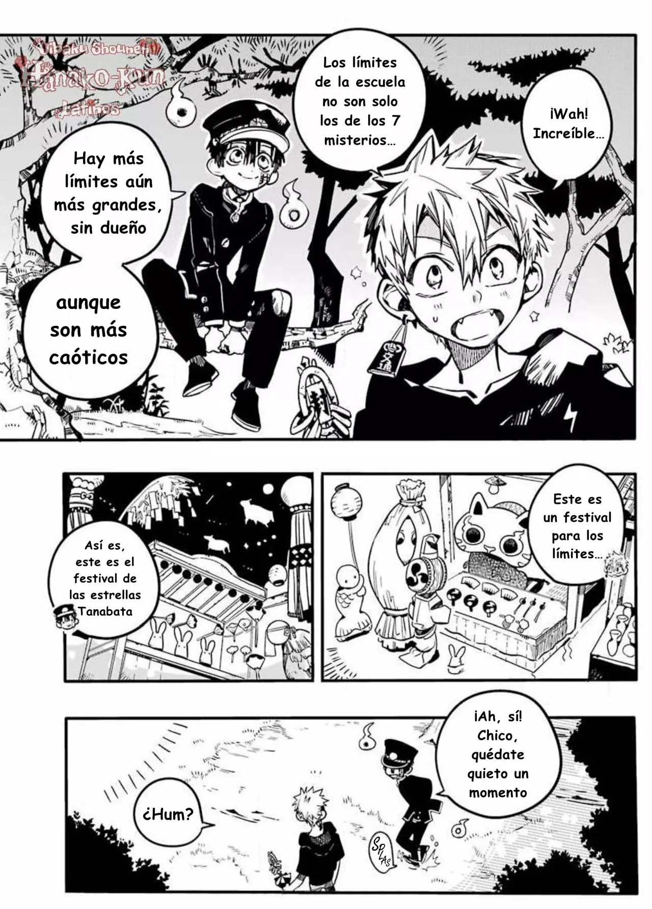 Página 10 — Jibaku Shounen Hanako-kun Capítulo 37
