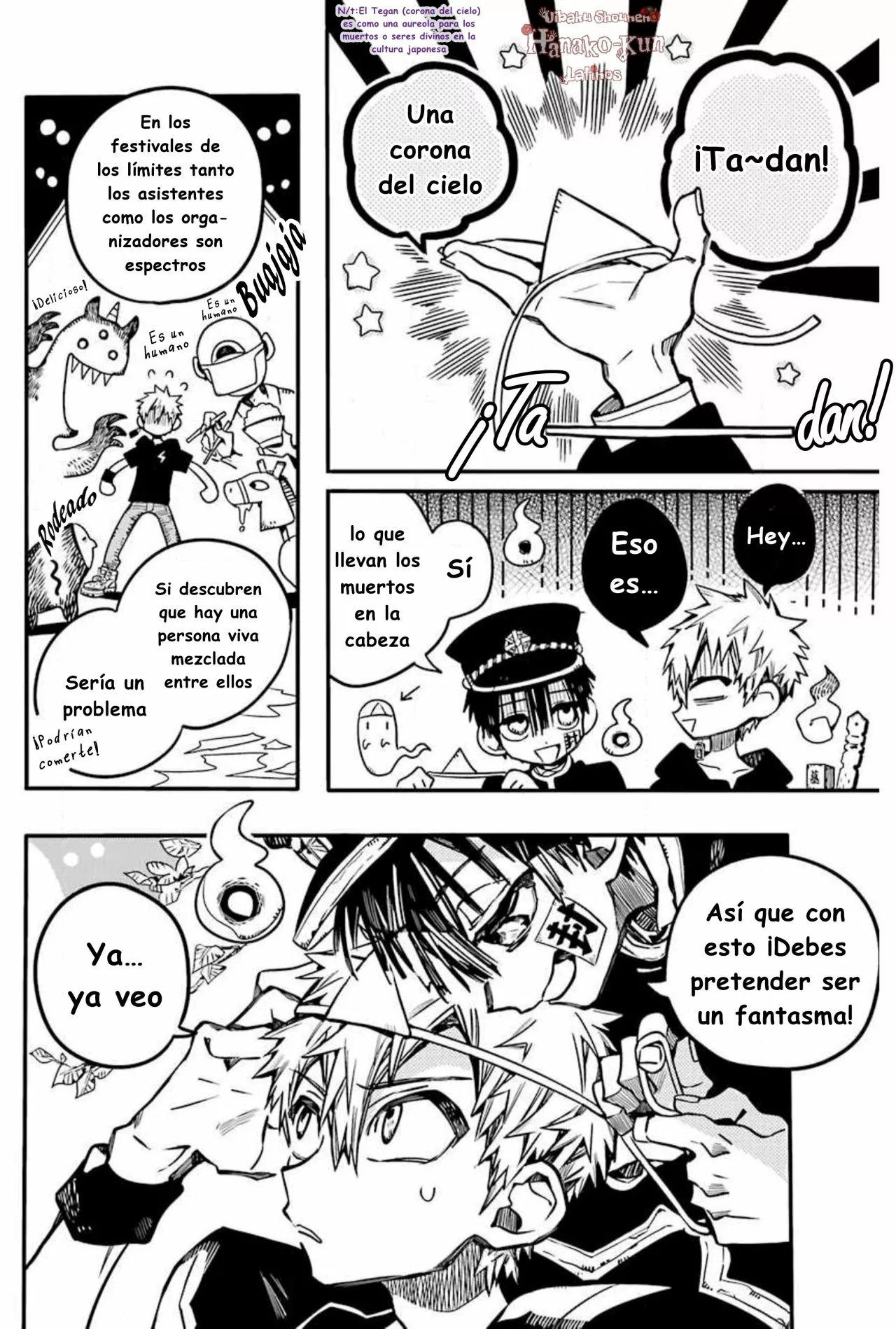 Página 11 — Jibaku Shounen Hanako-kun Capítulo 37