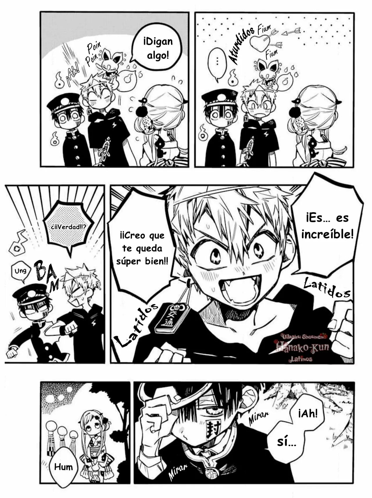 Página 14 — Jibaku Shounen Hanako-kun Capítulo 37