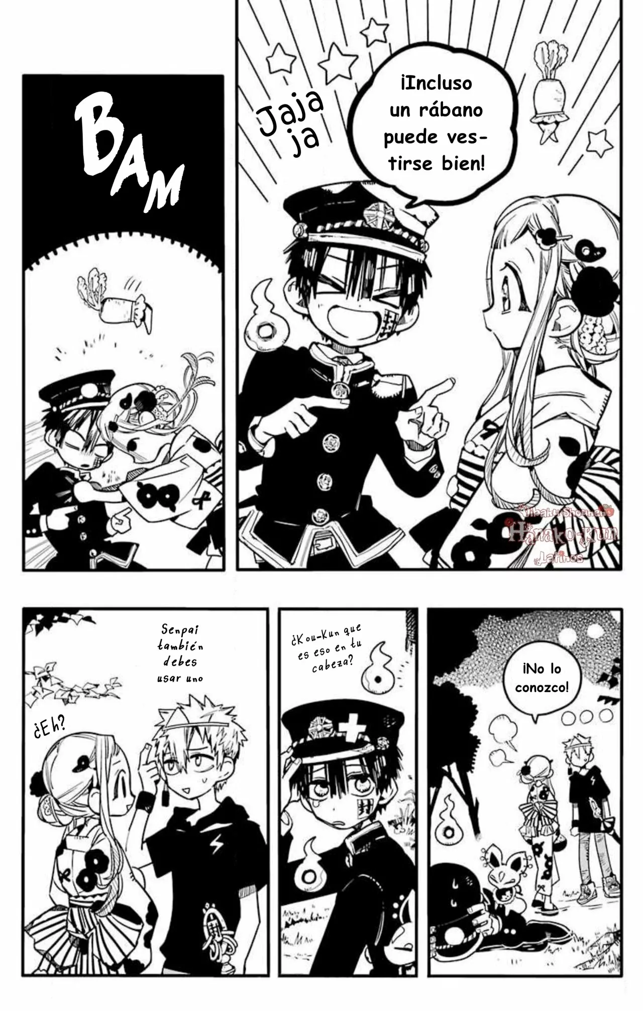 Página 15 — Jibaku Shounen Hanako-kun Capítulo 37