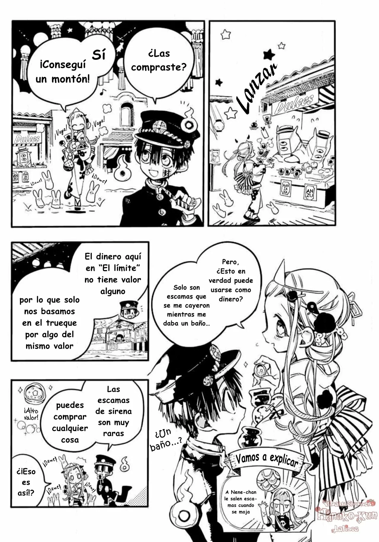 Página 19 — Jibaku Shounen Hanako-kun Capítulo 37