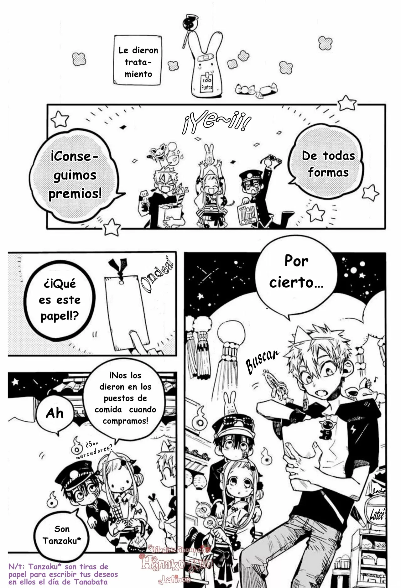 Página 22 — Jibaku Shounen Hanako-kun Capítulo 37