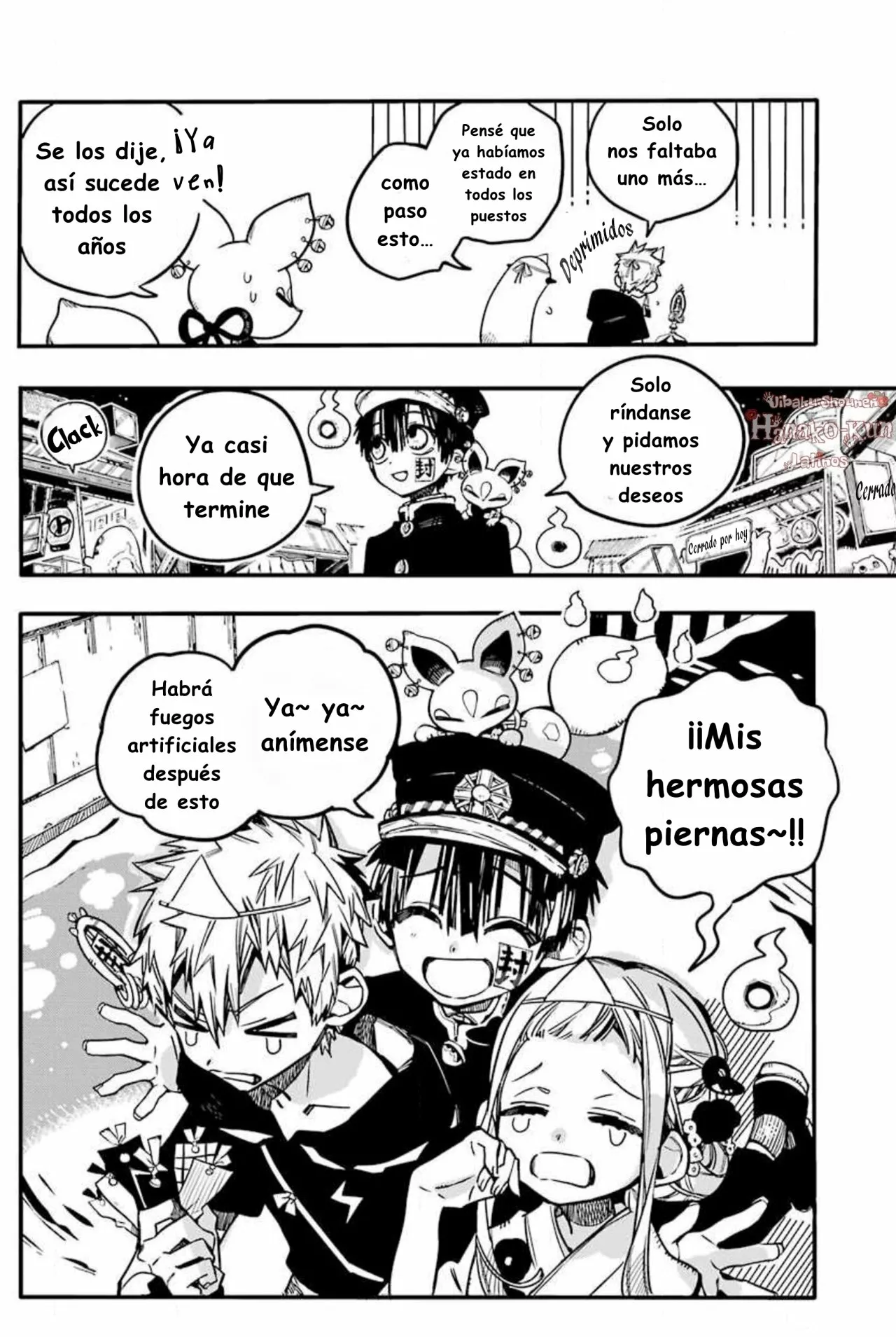 Página 27 — Jibaku Shounen Hanako-kun Capítulo 37