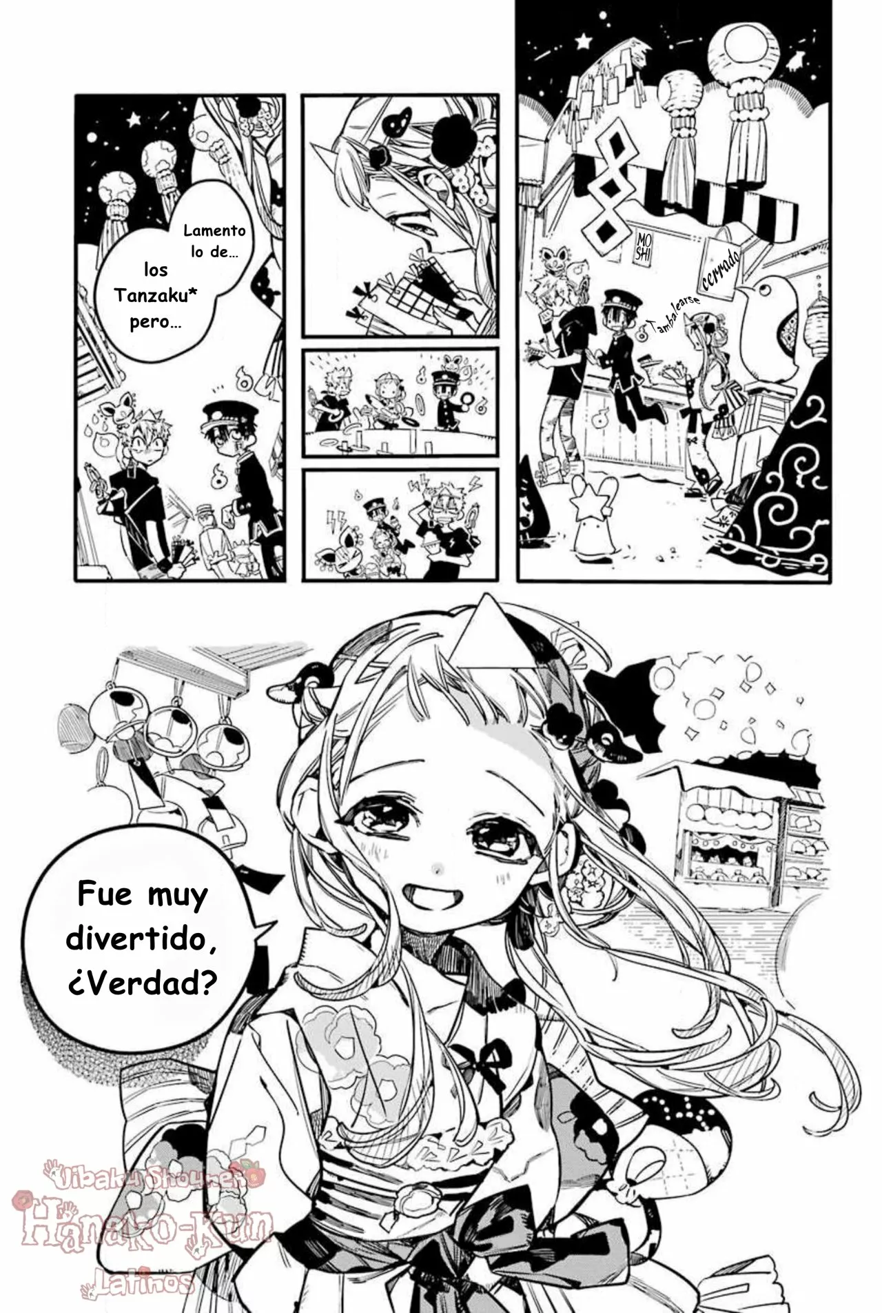 Página 28 — Jibaku Shounen Hanako-kun Capítulo 37