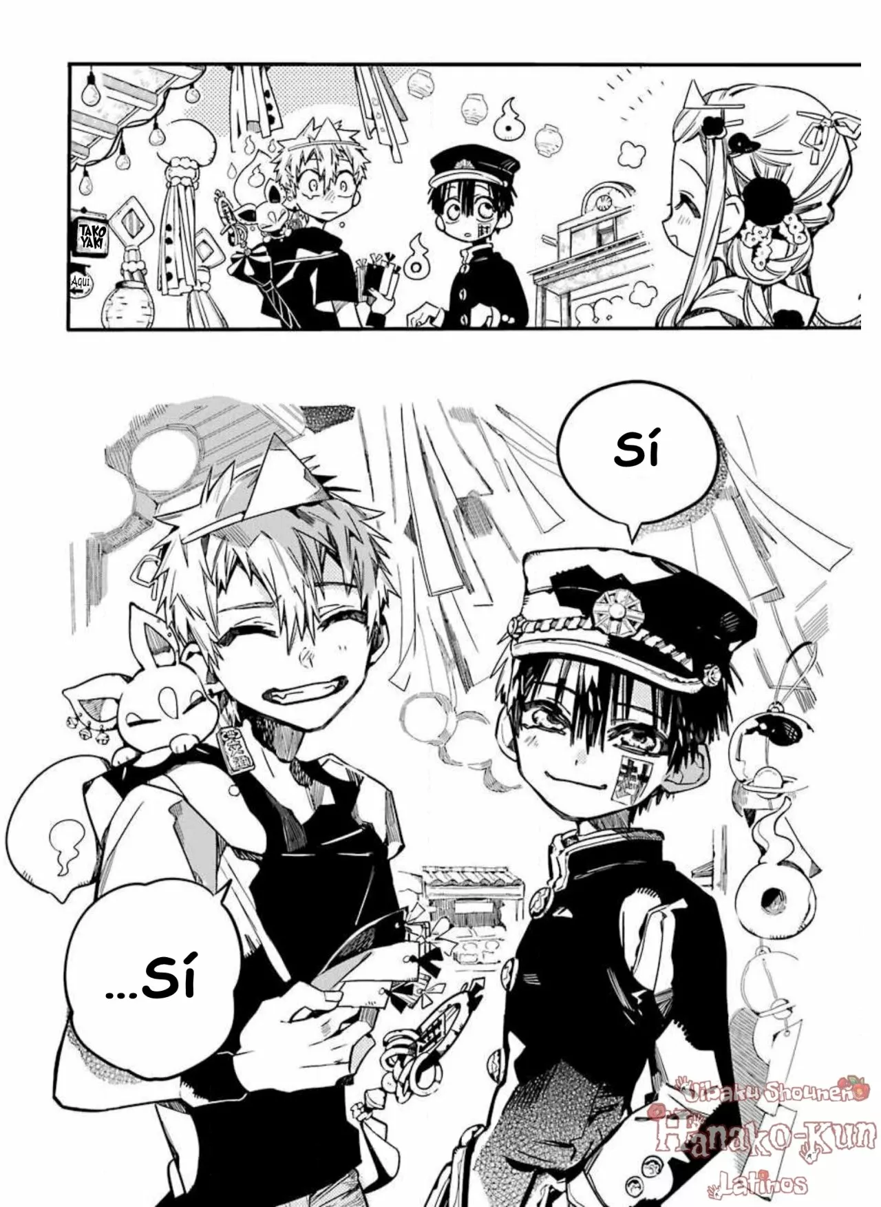 Página 29 — Jibaku Shounen Hanako-kun Capítulo 37