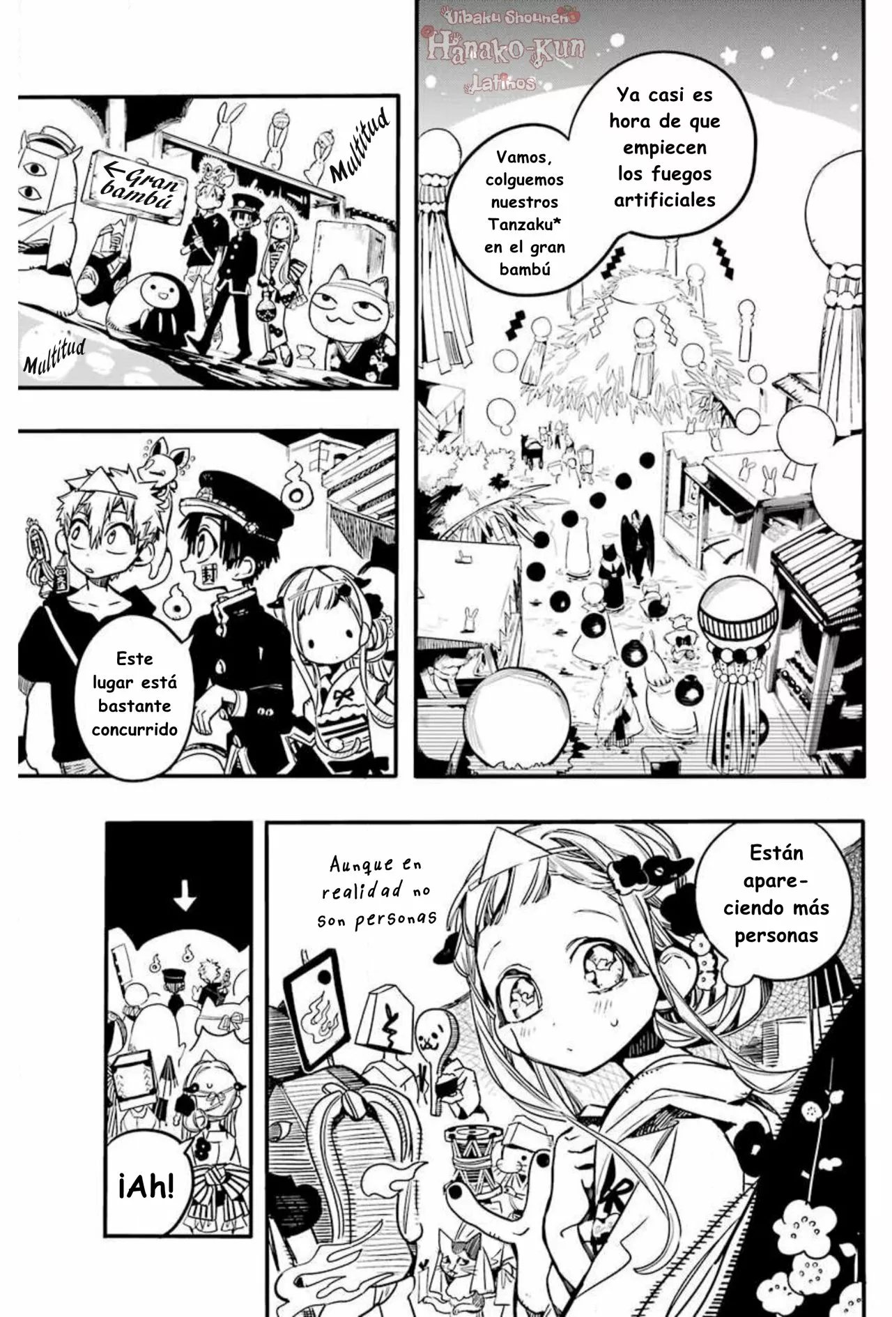 Página 30 — Jibaku Shounen Hanako-kun Capítulo 37