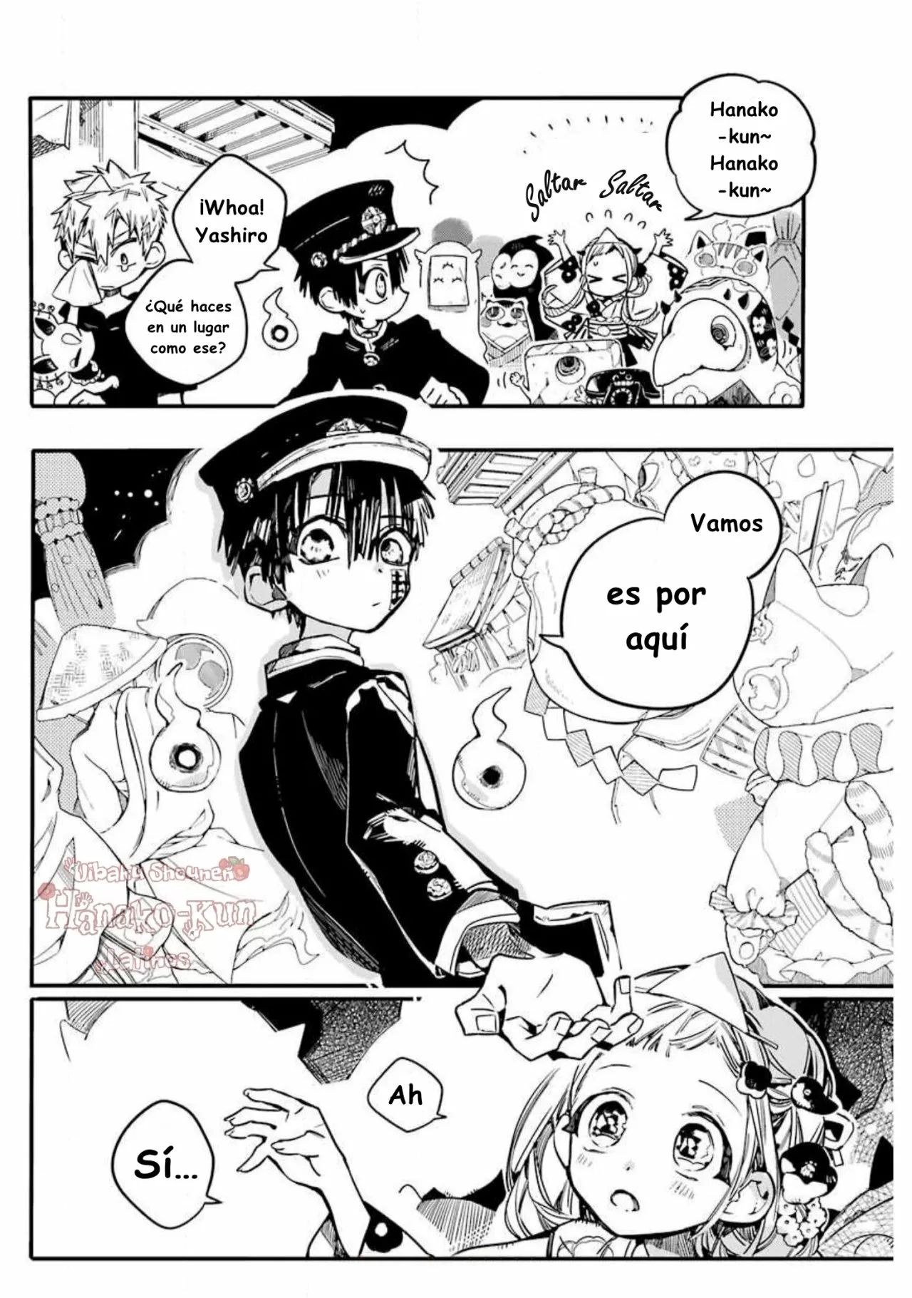Página 31 — Jibaku Shounen Hanako-kun Capítulo 37