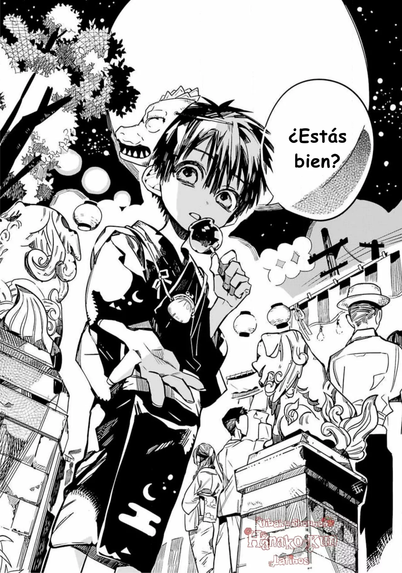 Página 35 — Jibaku Shounen Hanako-kun Capítulo 37