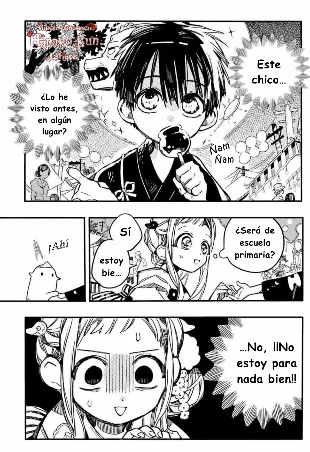Página 6 — Jibaku Shounen Hanako-kun Capítulo 38