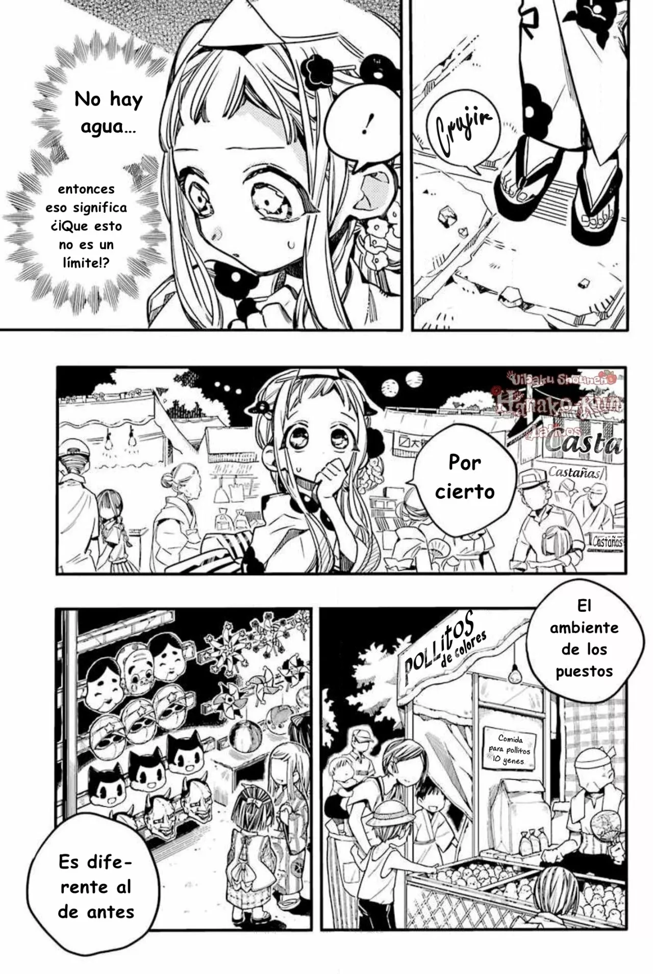 Página 8 — Jibaku Shounen Hanako-kun Capítulo 38
