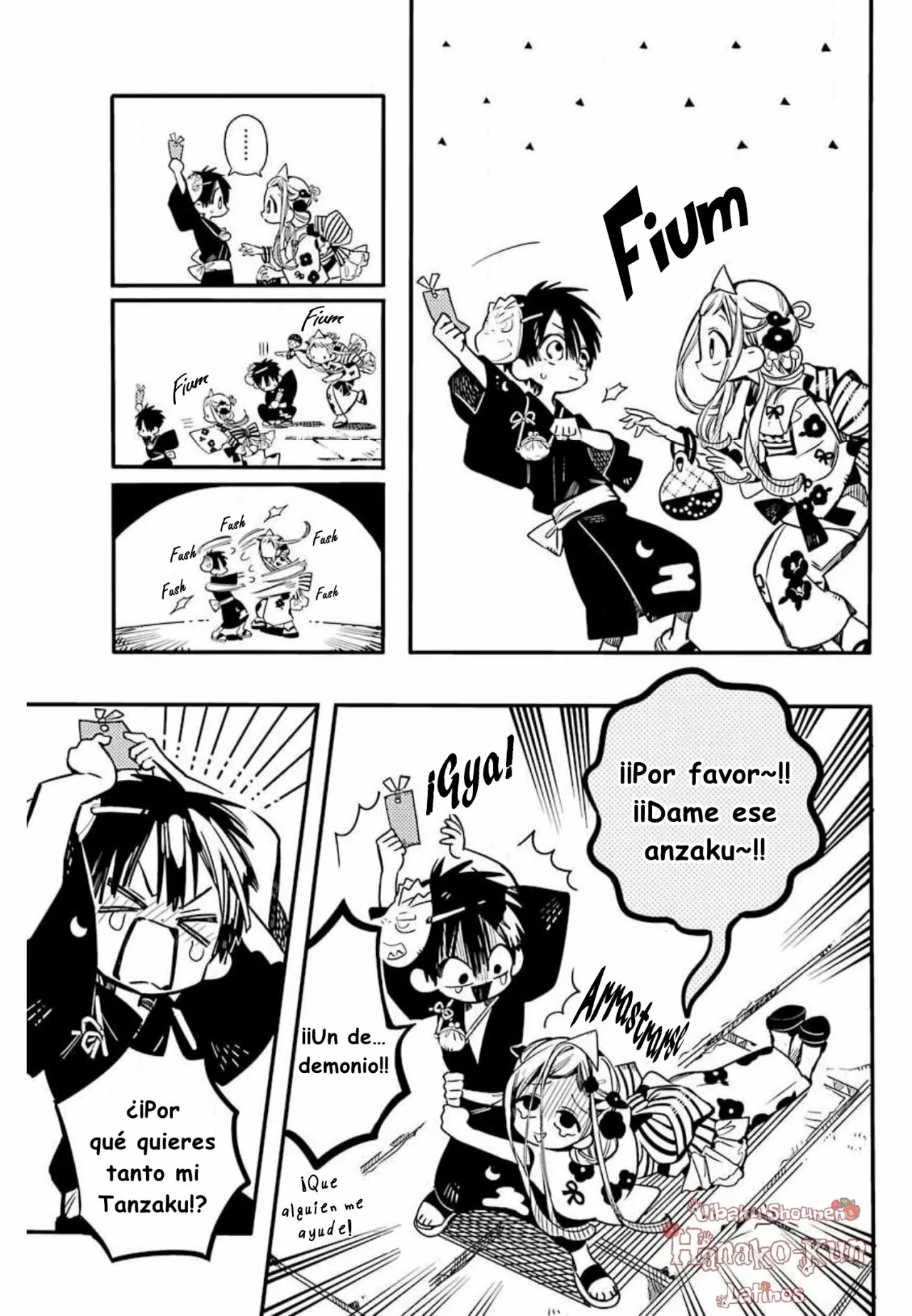 Página 12 — Jibaku Shounen Hanako-kun Capítulo 38