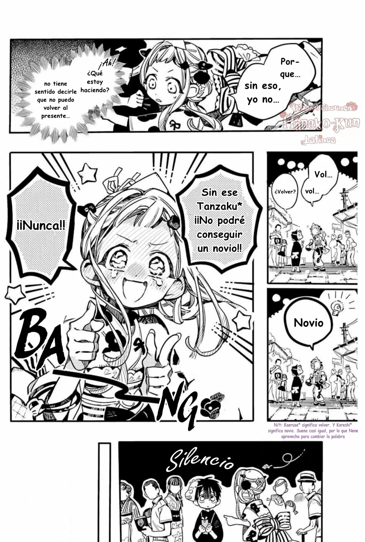 Página 13 — Jibaku Shounen Hanako-kun Capítulo 38