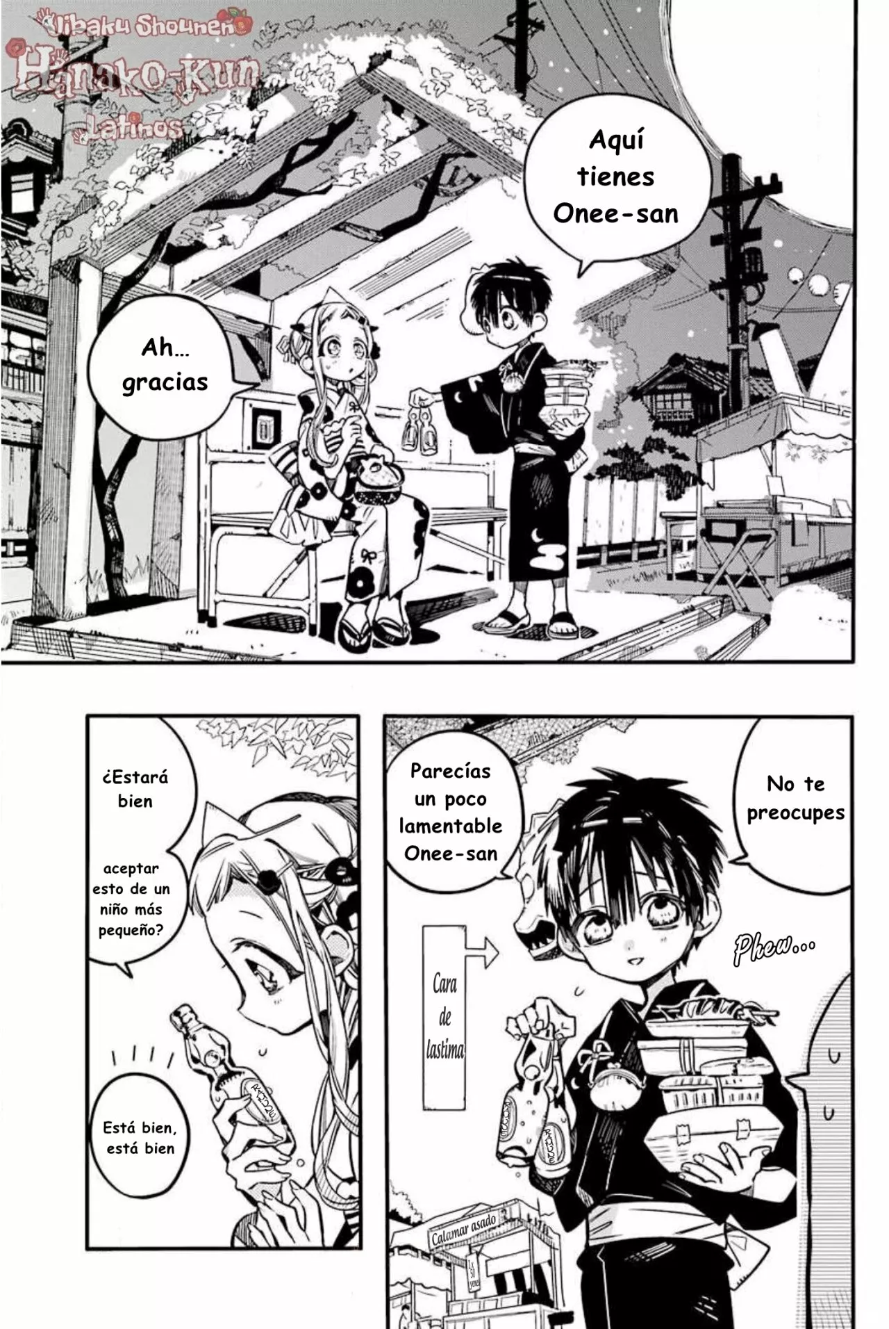 Página 14 — Jibaku Shounen Hanako-kun Capítulo 38