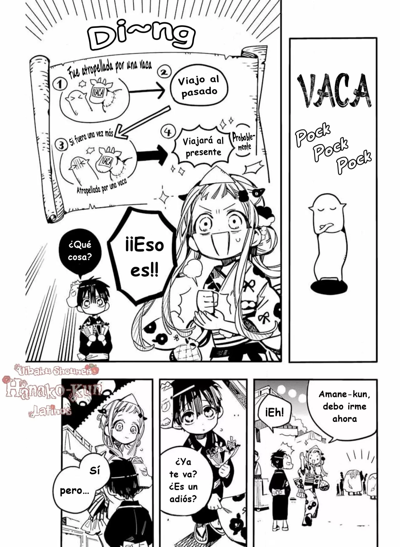 Página 33 — Jibaku Shounen Hanako-kun Capítulo 38