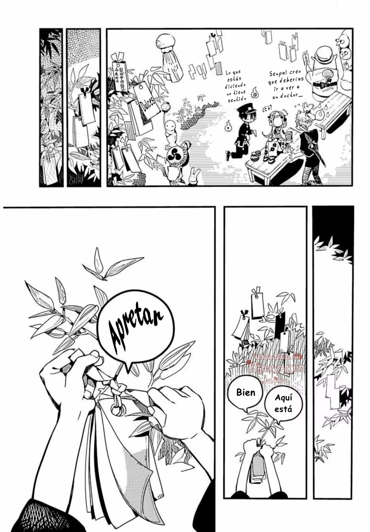 Página 39 — Jibaku Shounen Hanako-kun Capítulo 38