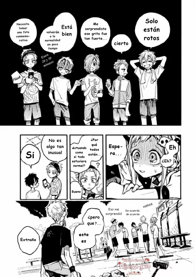 Página 34 — Jibaku Shounen Hanako-kun Capítulo 43