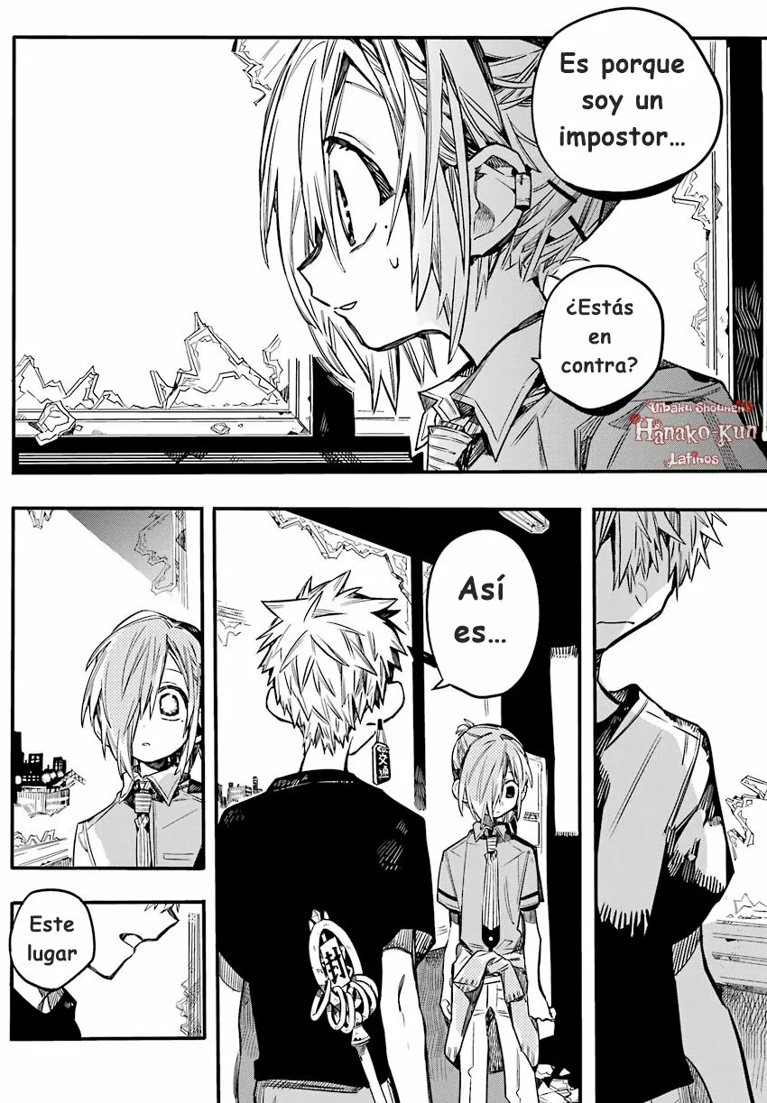 Página 8 — Jibaku Shounen Hanako-kun Capítulo 48