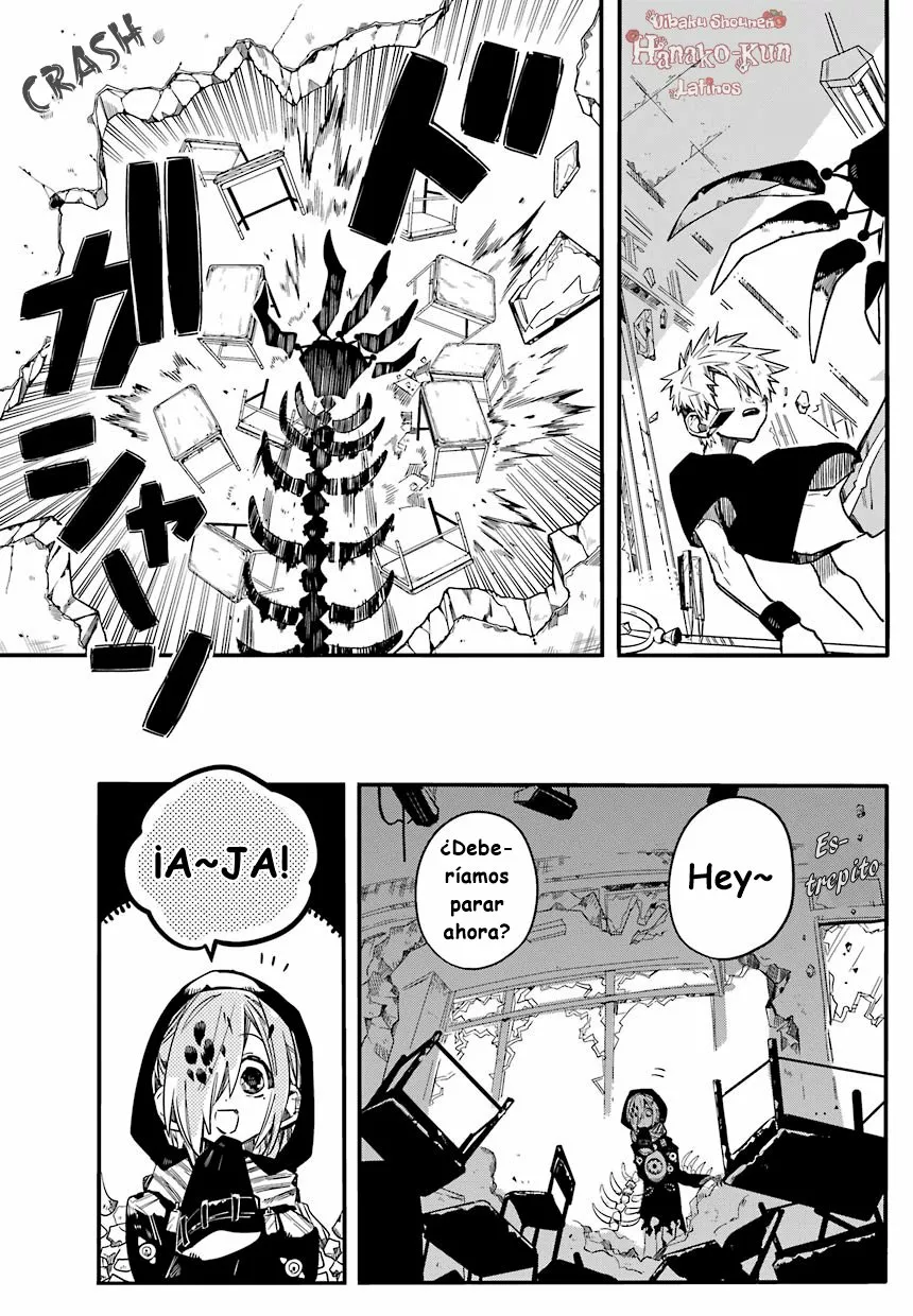 Página 15 — Jibaku Shounen Hanako-kun Capítulo 48