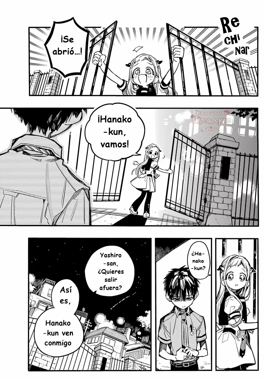 Página 6 — Jibaku Shounen Hanako-kun Capítulo 49