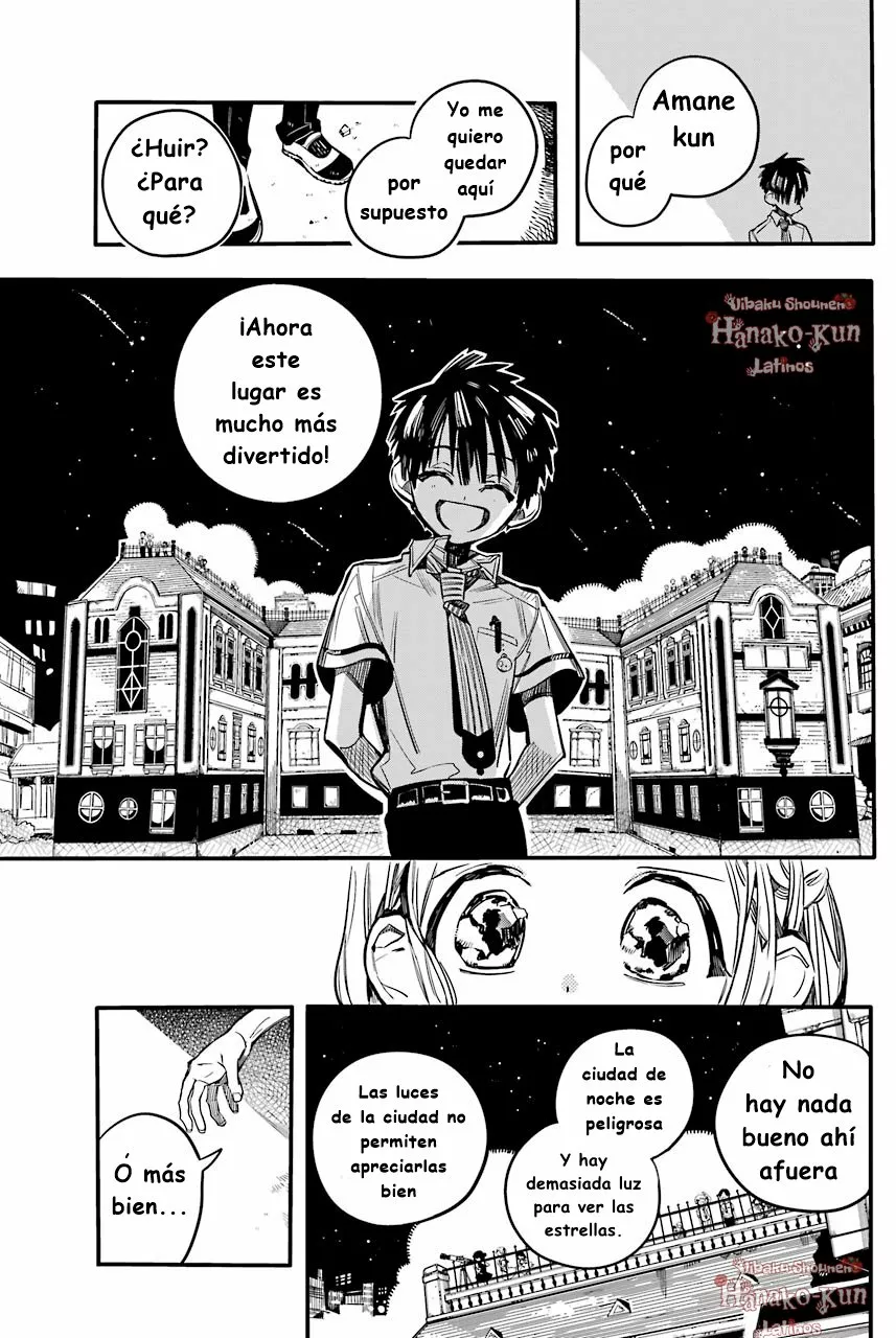Página 8 — Jibaku Shounen Hanako-kun Capítulo 49
