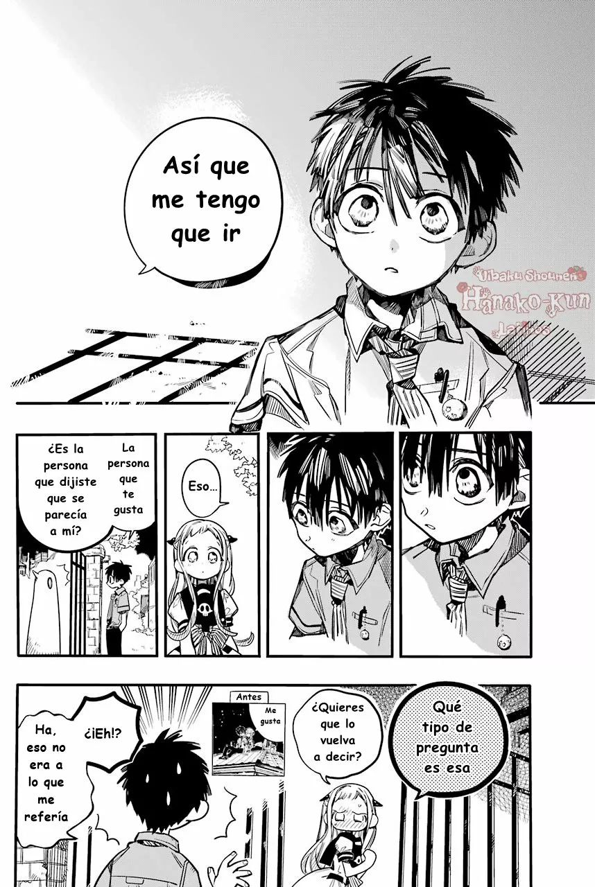 Página 11 — Jibaku Shounen Hanako-kun Capítulo 49