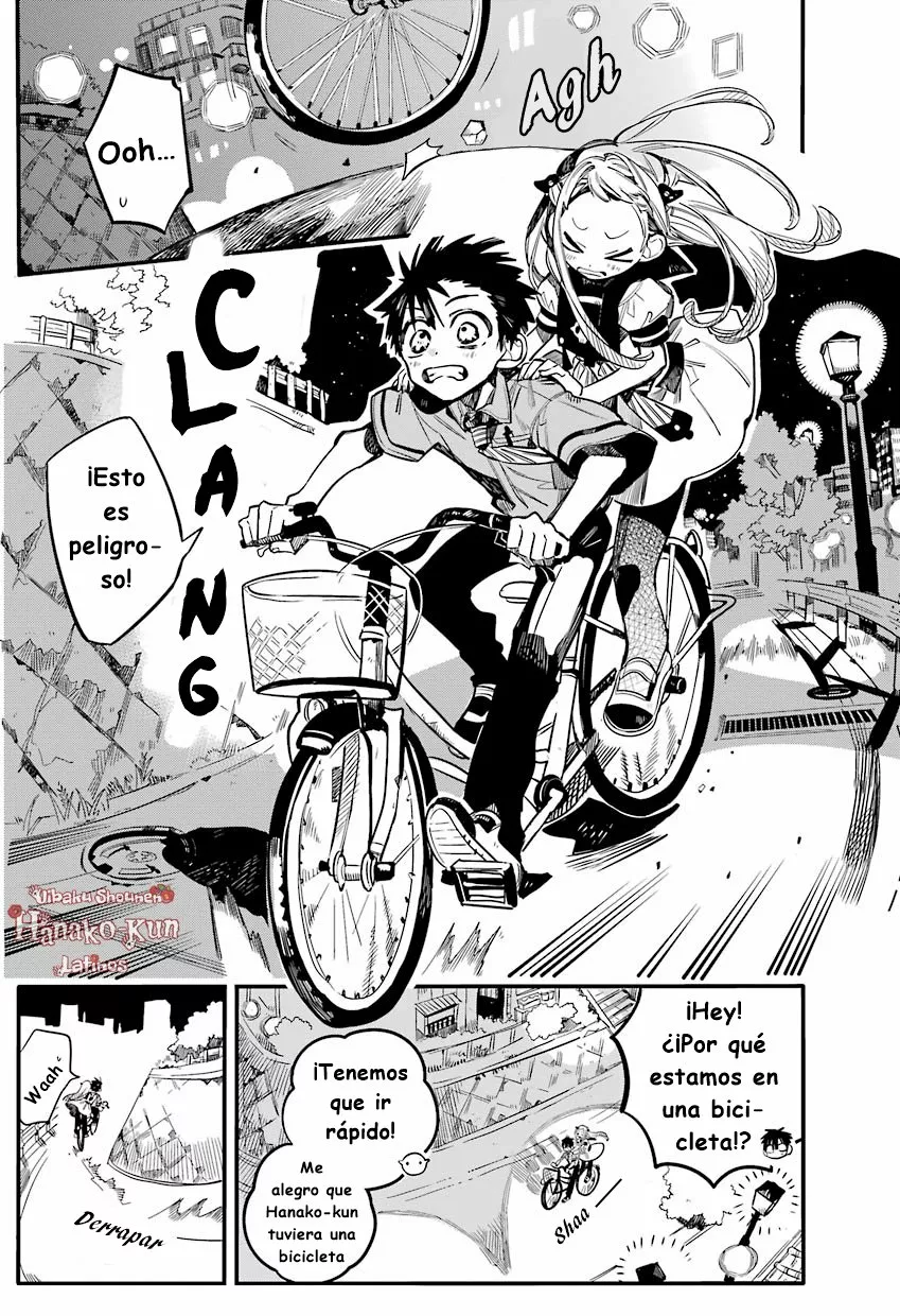 Página 15 — Jibaku Shounen Hanako-kun Capítulo 49
