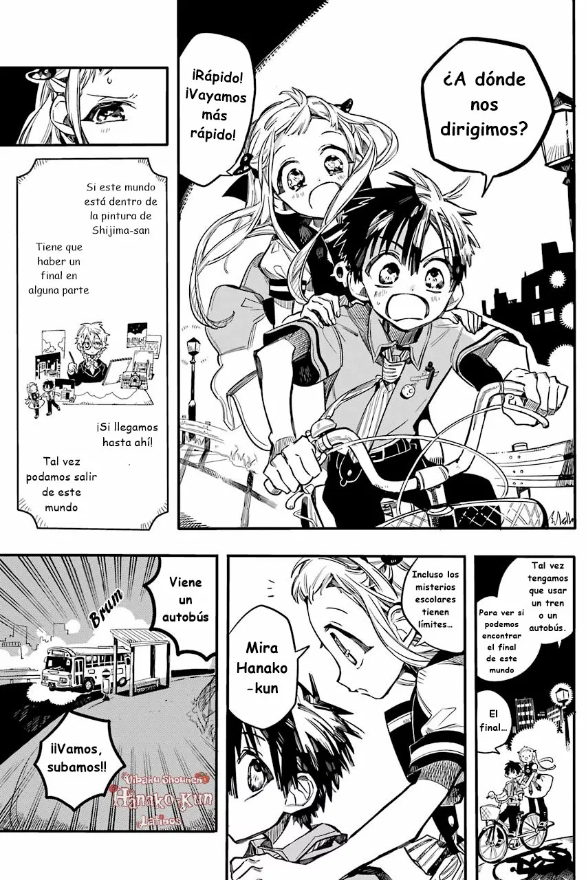 Página 16 — Jibaku Shounen Hanako-kun Capítulo 49