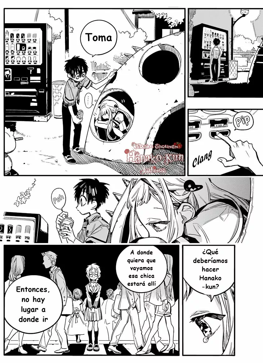 Página 27 — Jibaku Shounen Hanako-kun Capítulo 49
