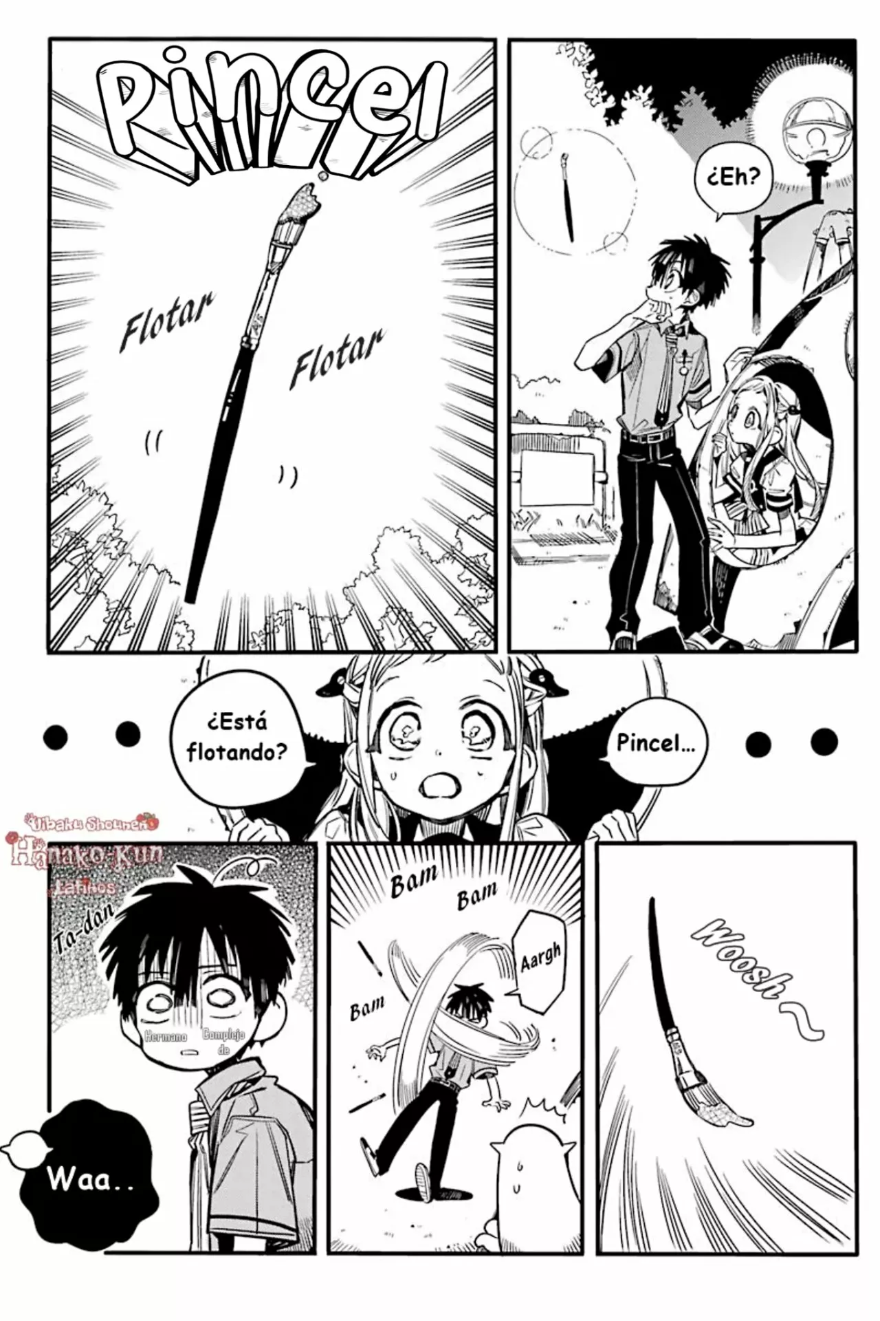 Página 32 — Jibaku Shounen Hanako-kun Capítulo 49