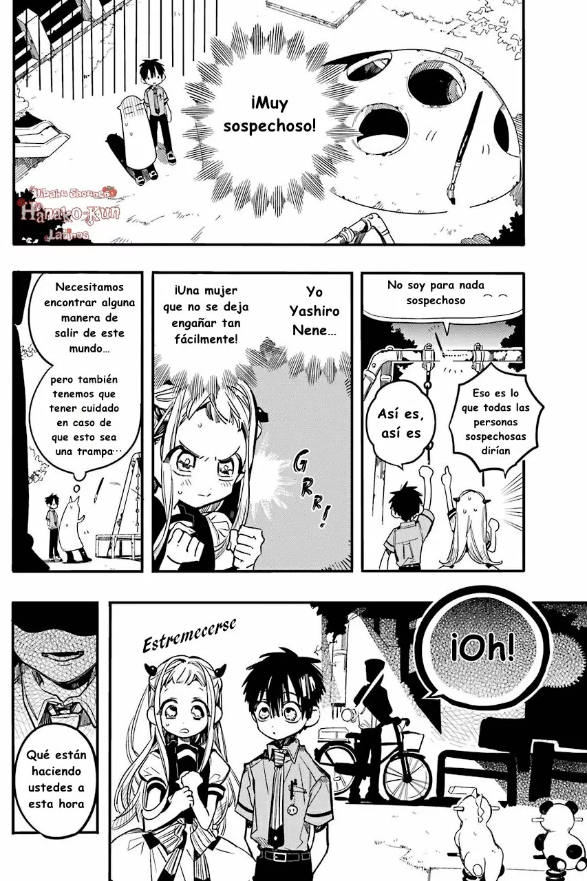 Página 8 — Jibaku Shounen Hanako-kun Capítulo 50