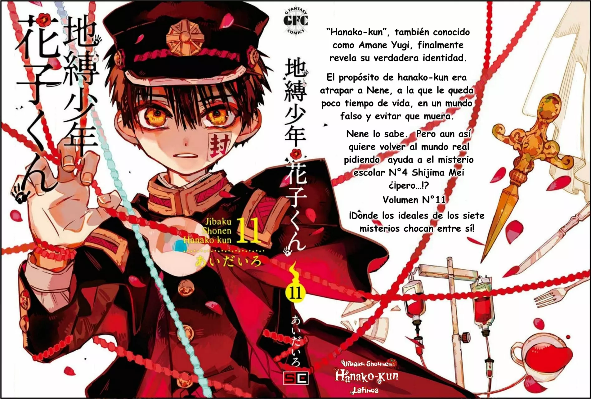 Página 40 — Jibaku Shounen Hanako-kun Capítulo 51
