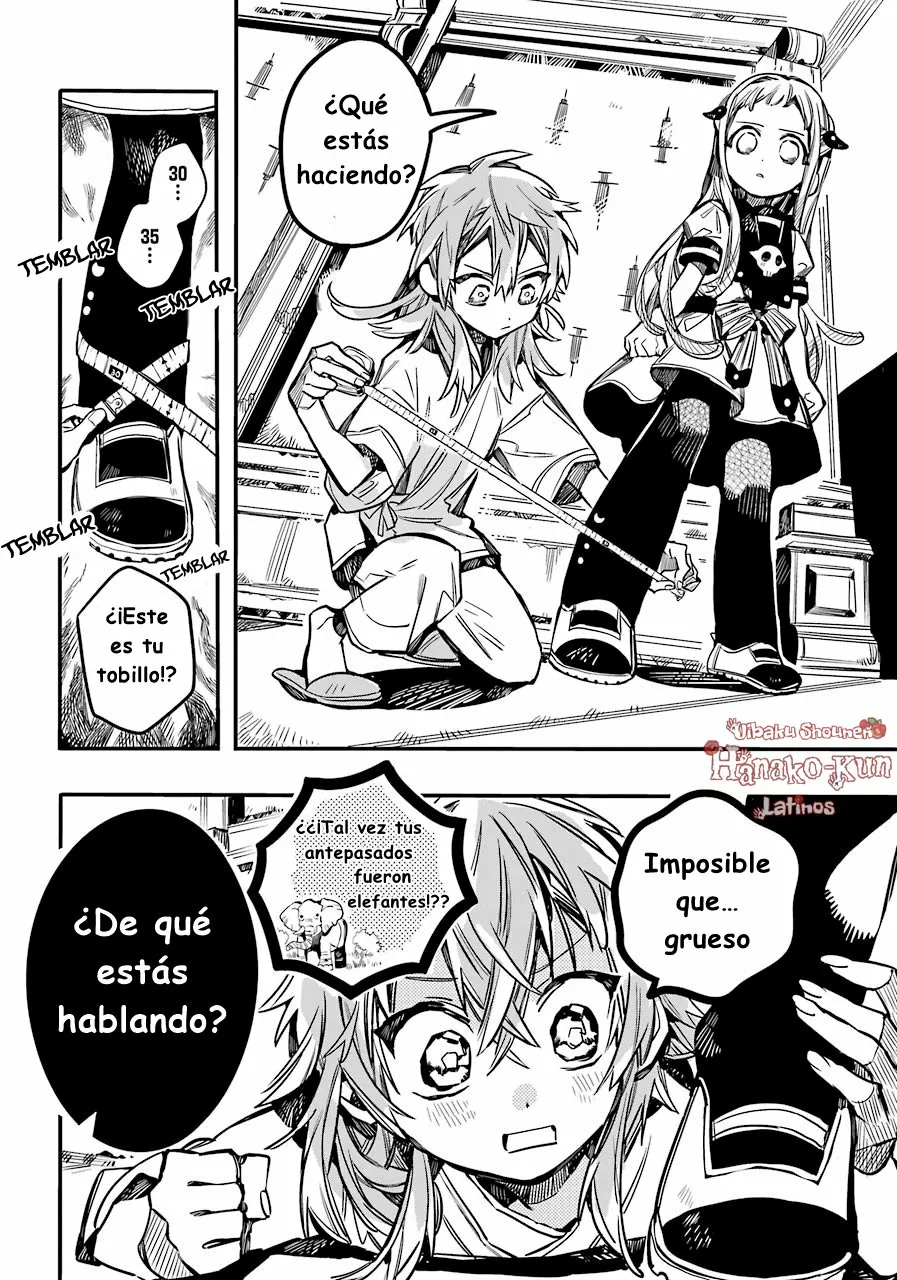 Página 15 — Jibaku Shounen Hanako-kun Capítulo 53